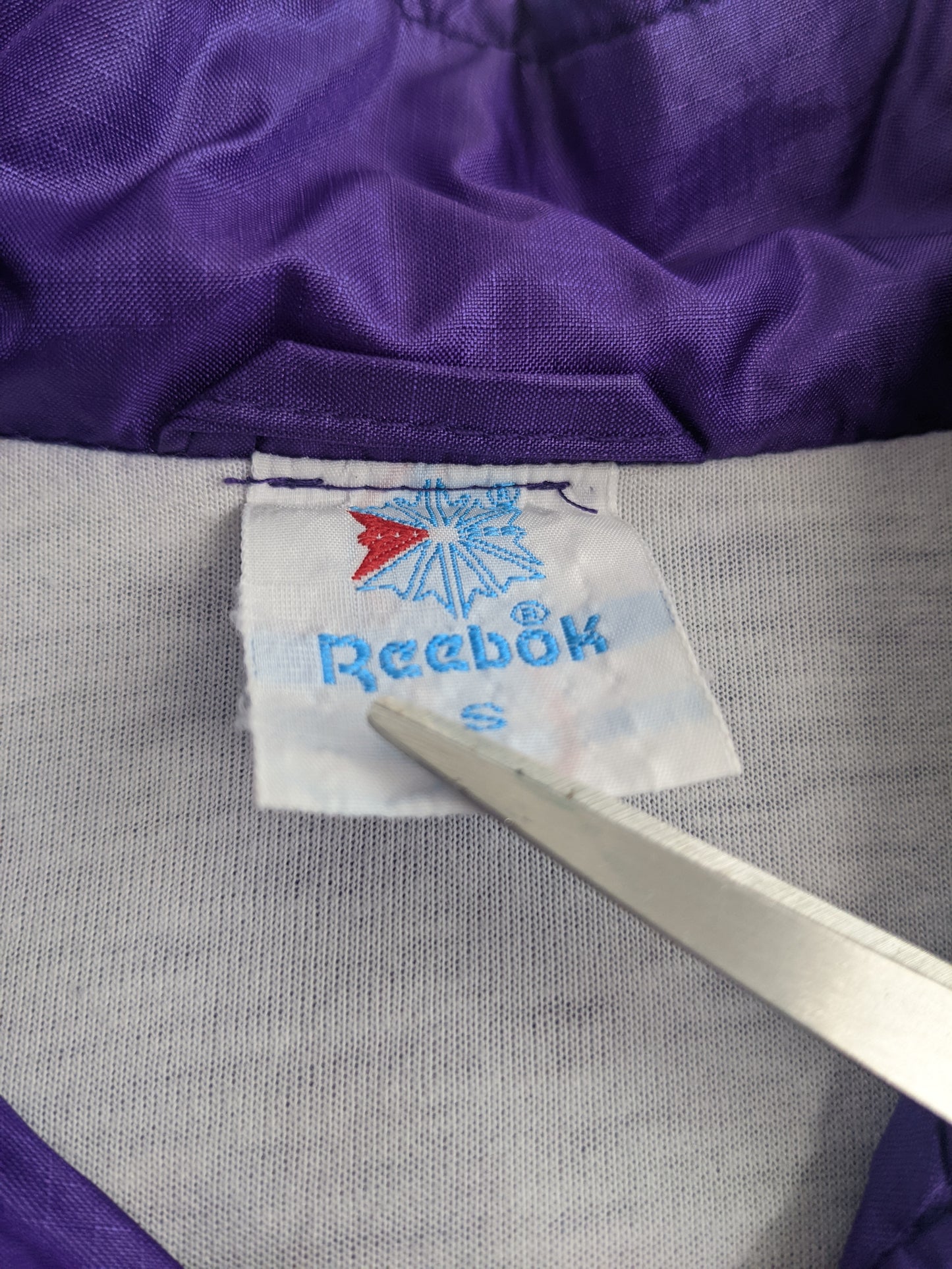 90s Reebok Trackjacket Purple Pink S