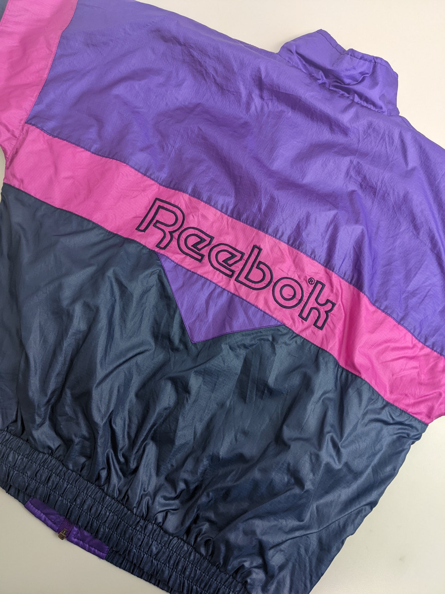90s Reebok Trackjacket Purple Pink S
