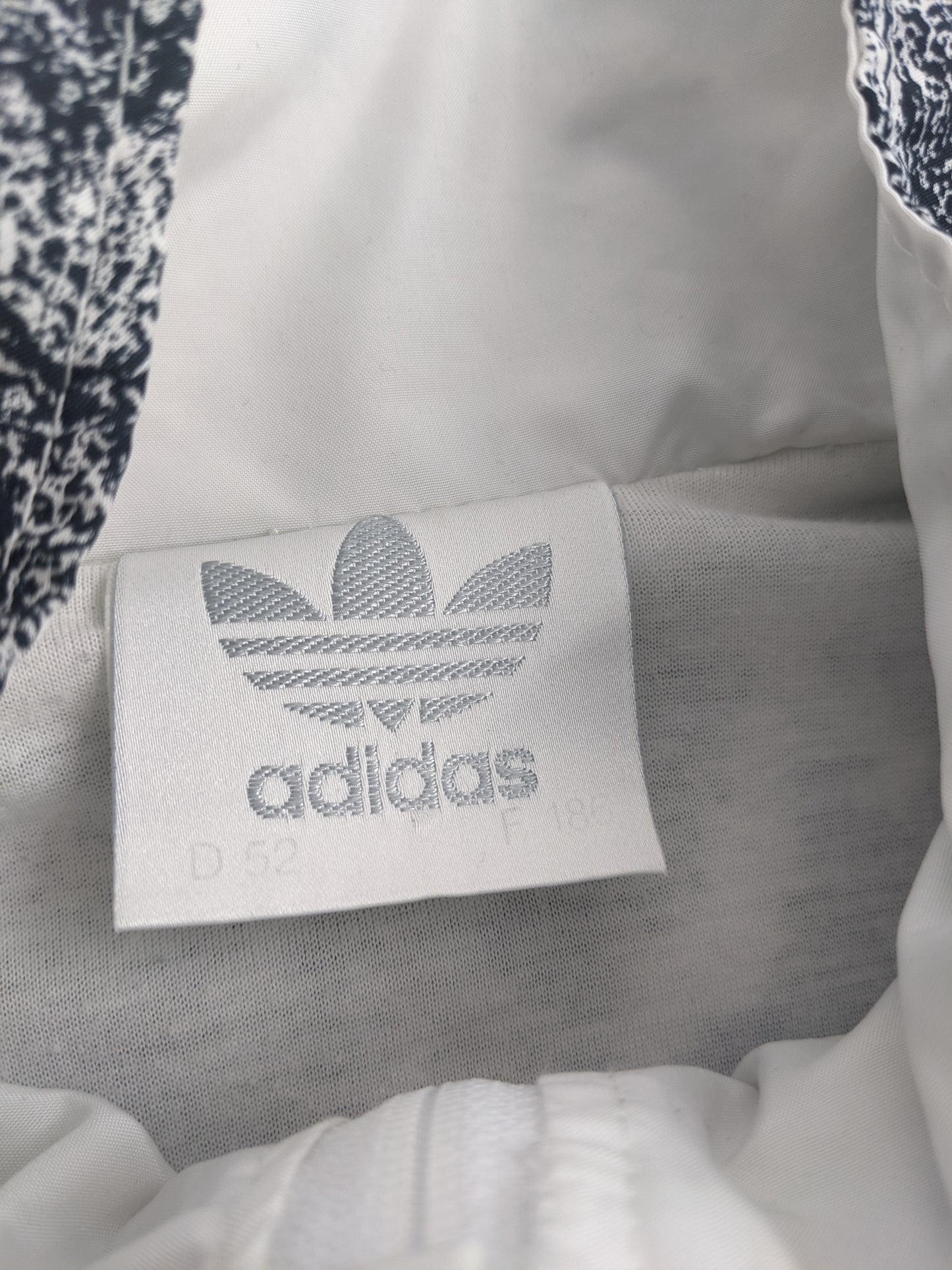 90s Adidas Trackjacket White Grey L/XL