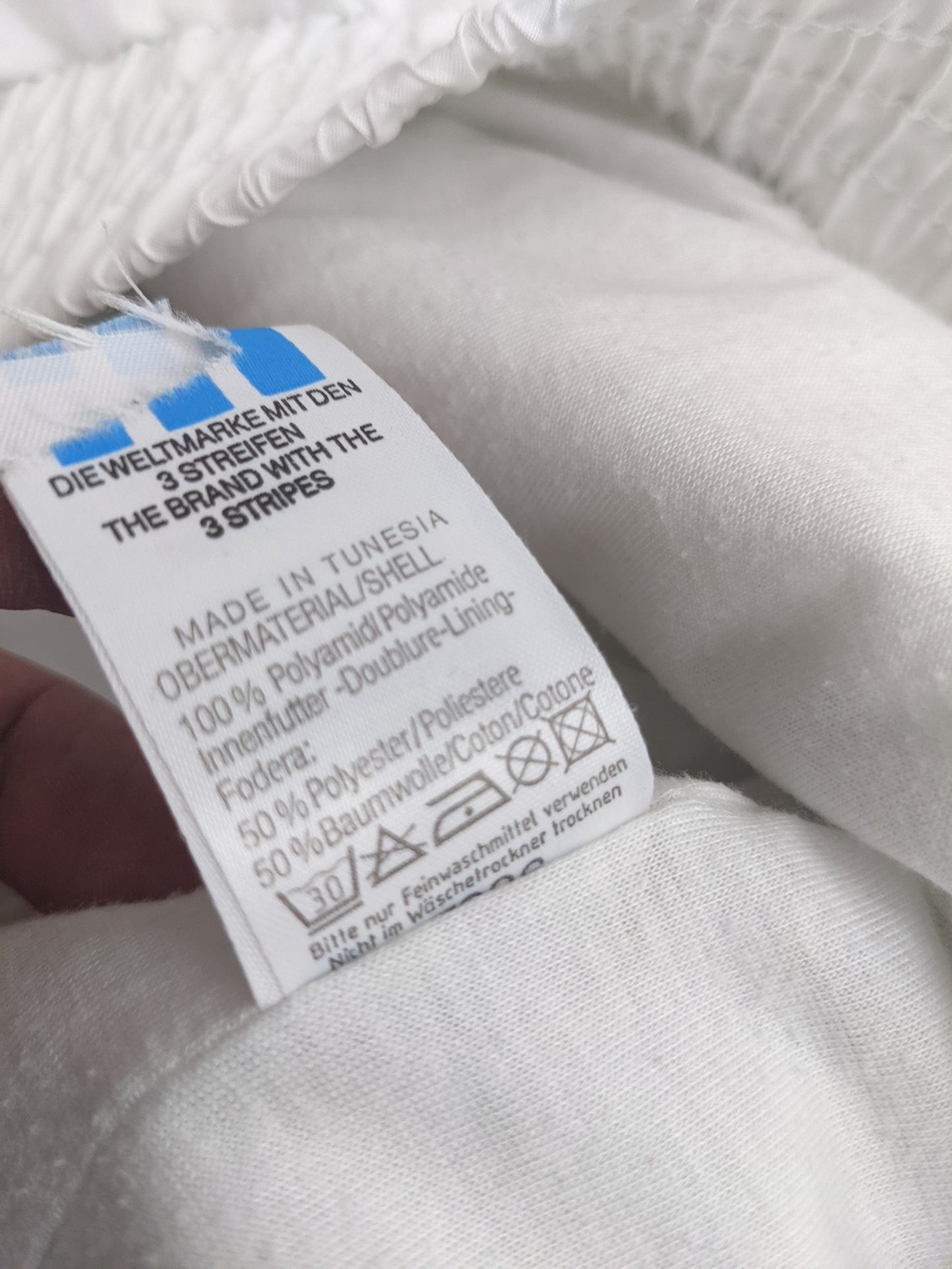 90s Adidas Trackjacket White Grey L/XL