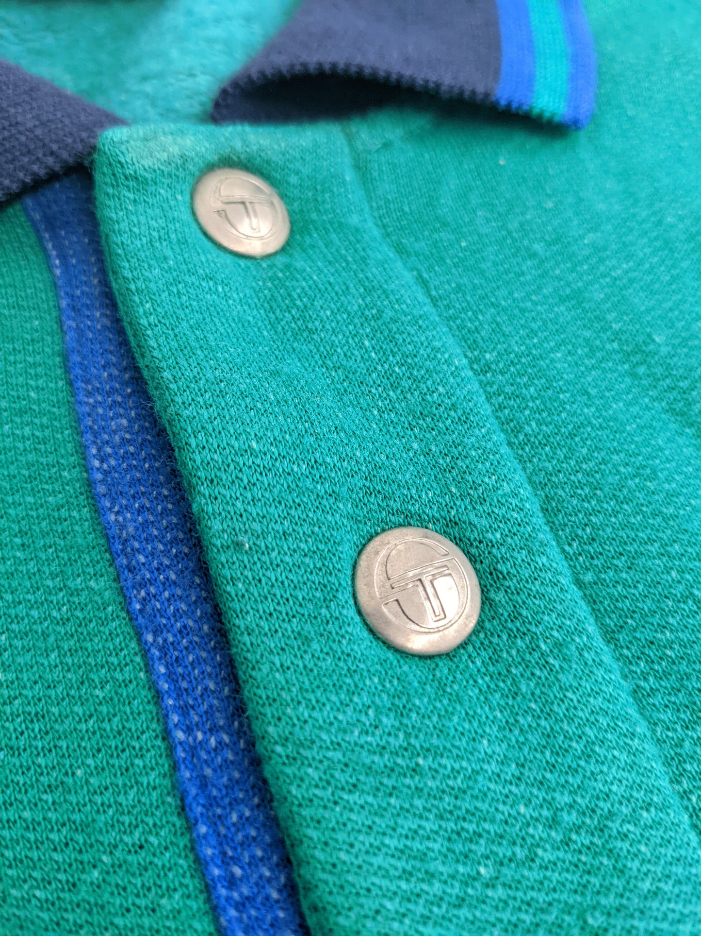 90s Sergio Tacchini Sweatshirt Green XL