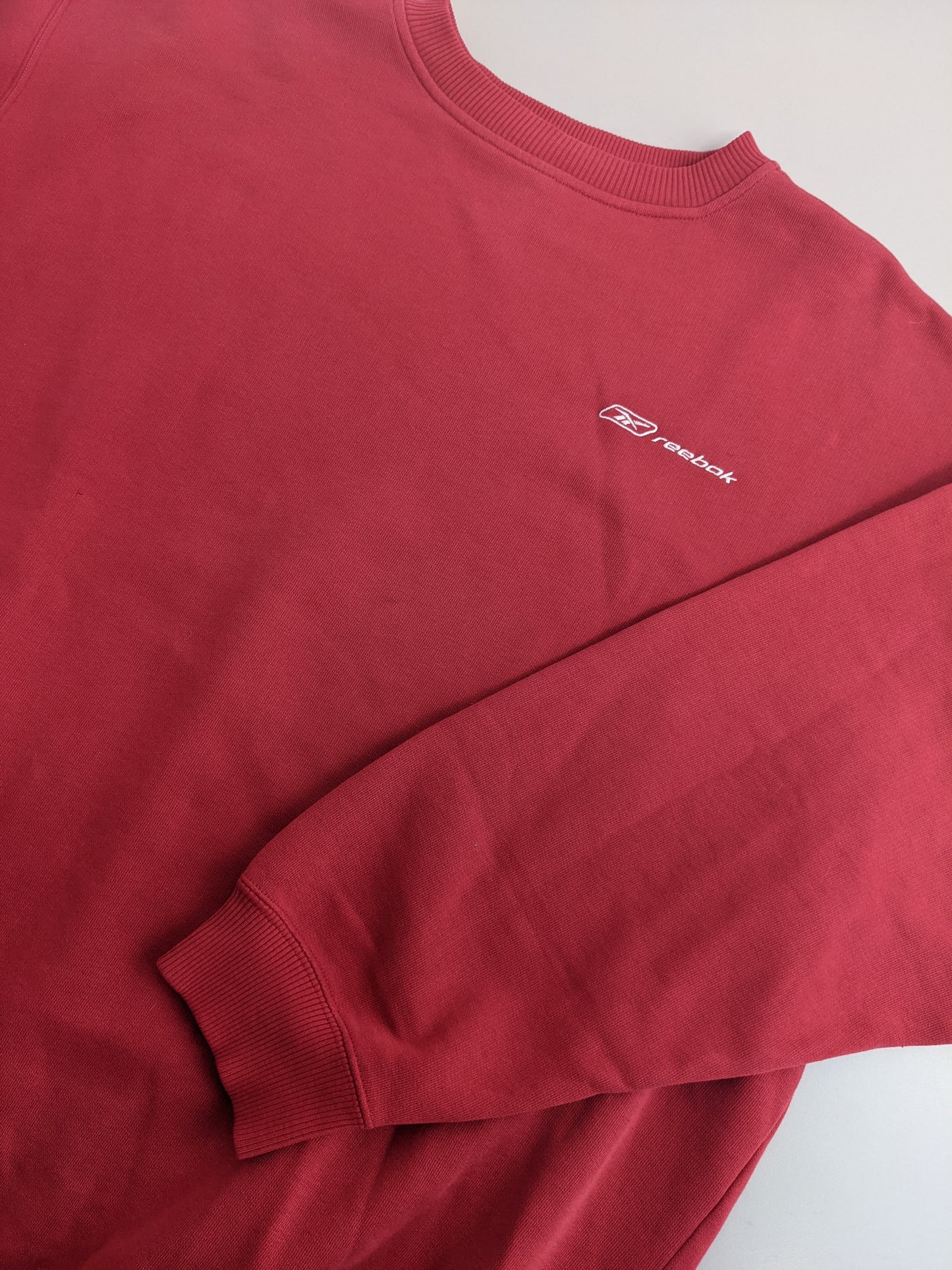 00s Reebok Sweatshirt Red XL