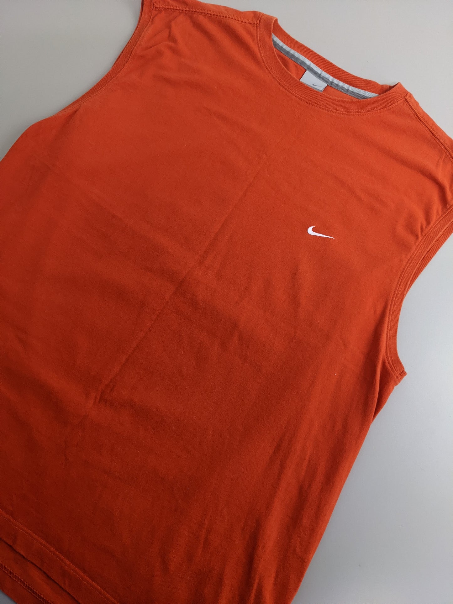 00s Nike Tanktop / T-shirt Orange XL
