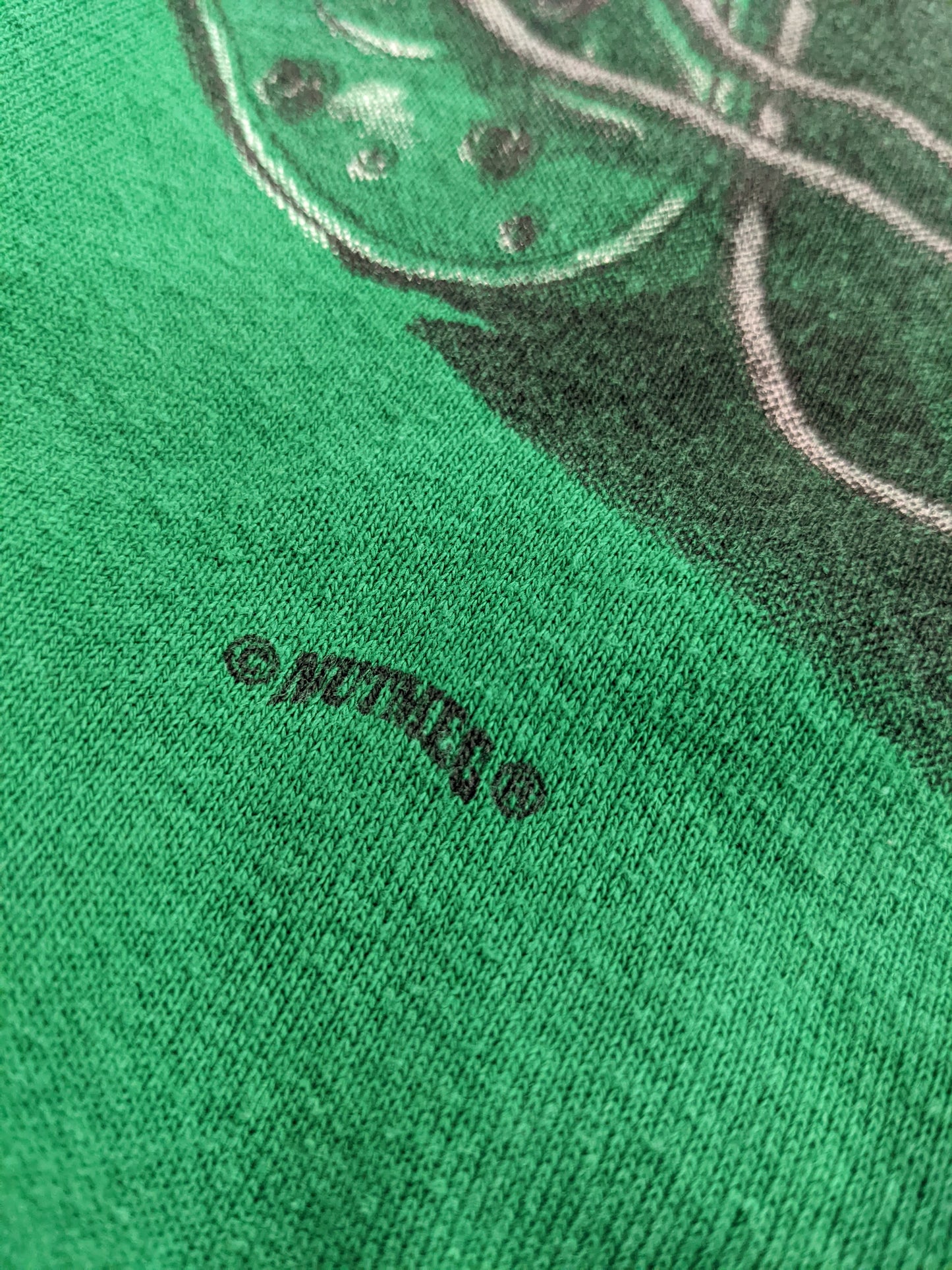 90s Nutmeg Mills Philadelphia Eagles NFL Sweatshirt Green XL