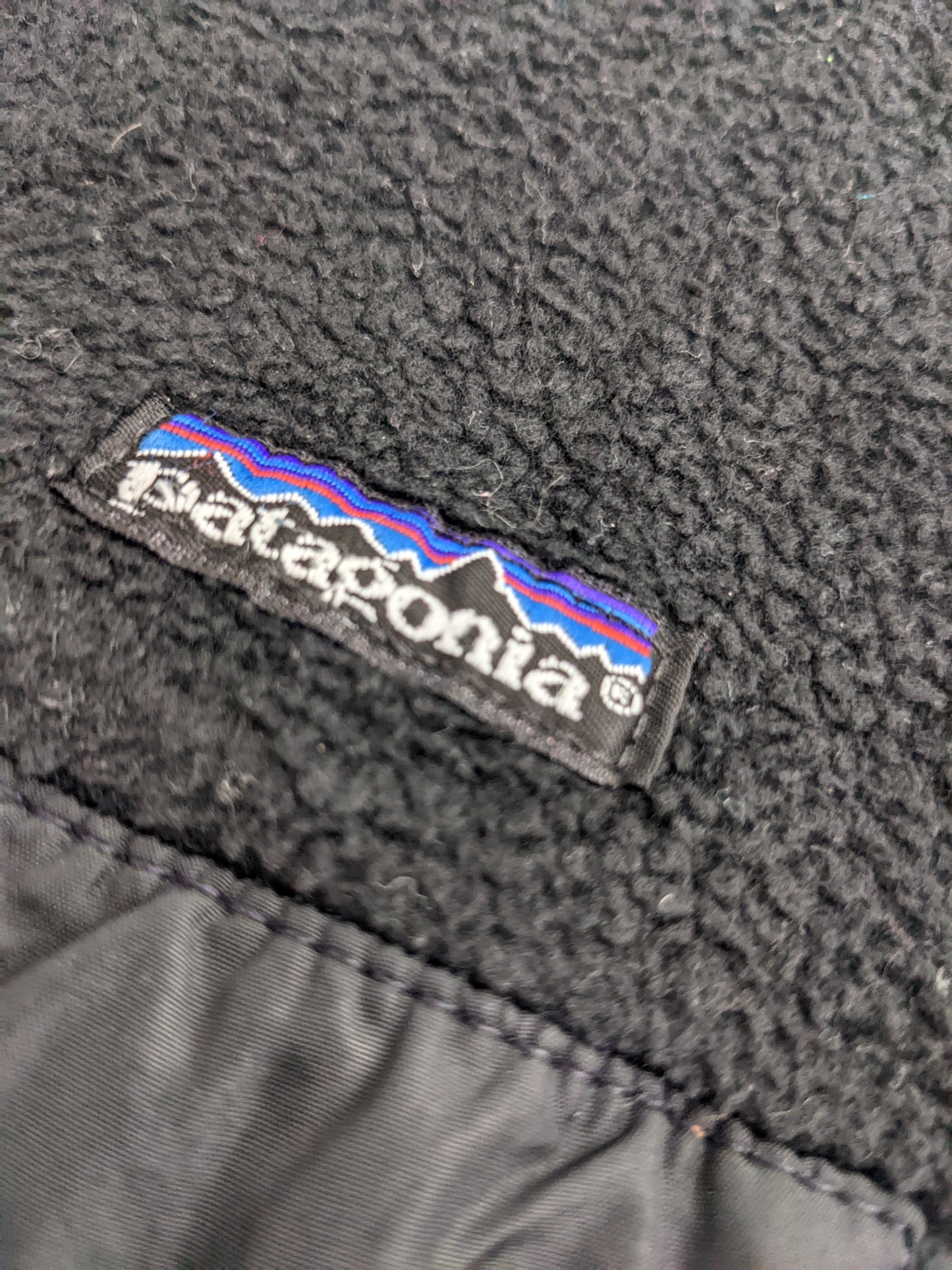 90s Patagonia Fleece Black S/M
