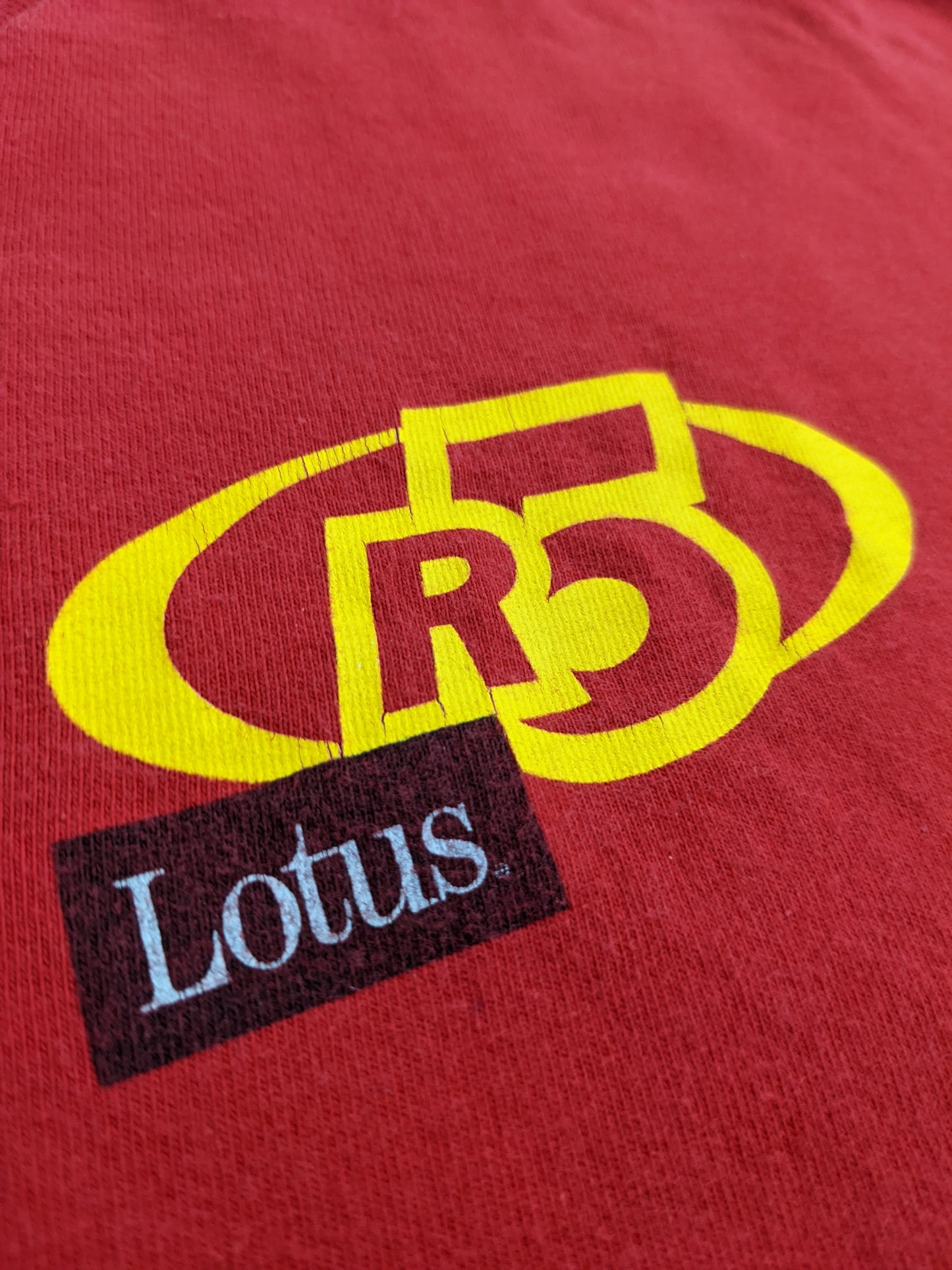 90s Hanes Lotus R5 Software T-Shirt Red XL