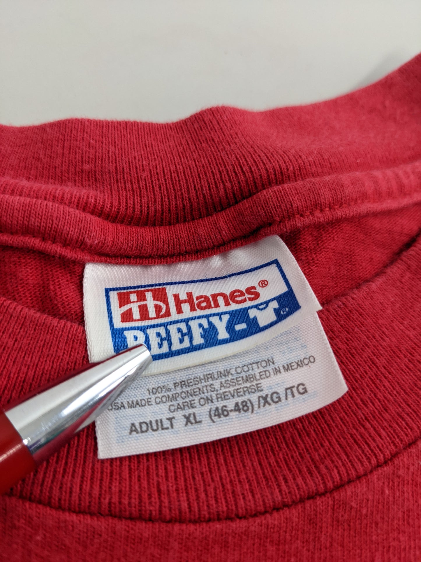 90s Hanes Lotus R5 Software T-Shirt Red XL