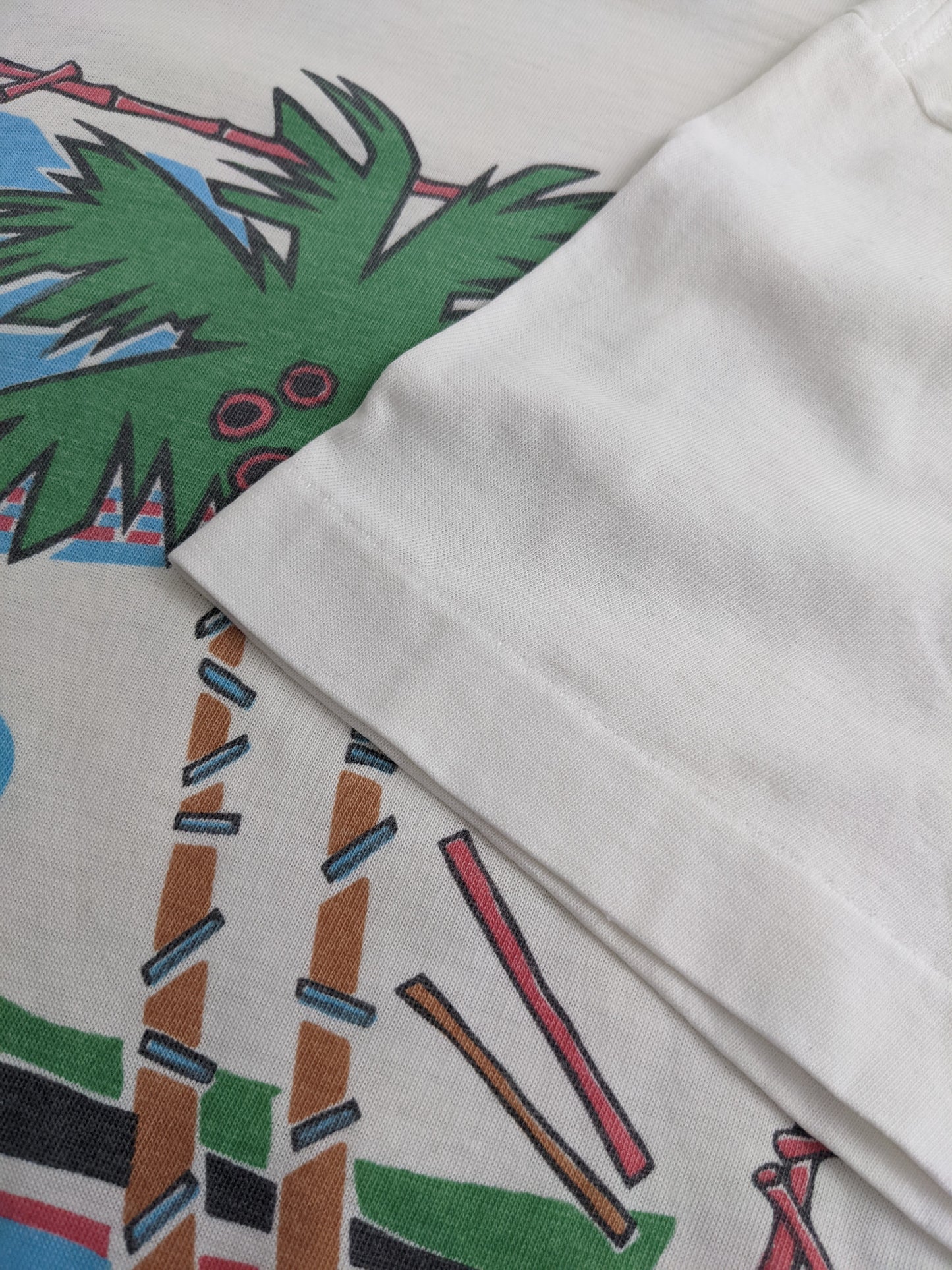 90s Santo Domingo Tourist T-Shirt White M
