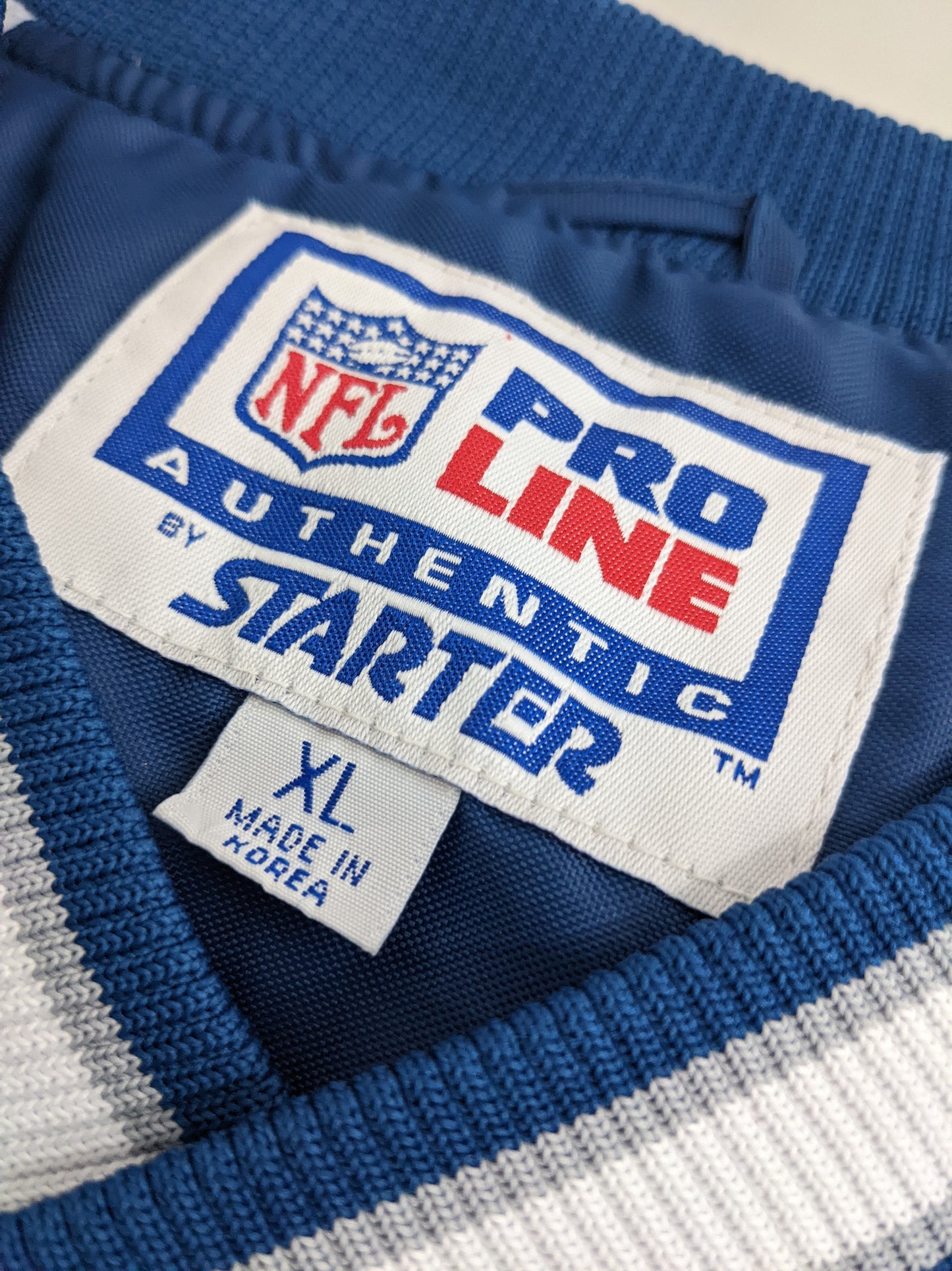 90s Starter Dallas Cowboys NFL Pullover Blue L