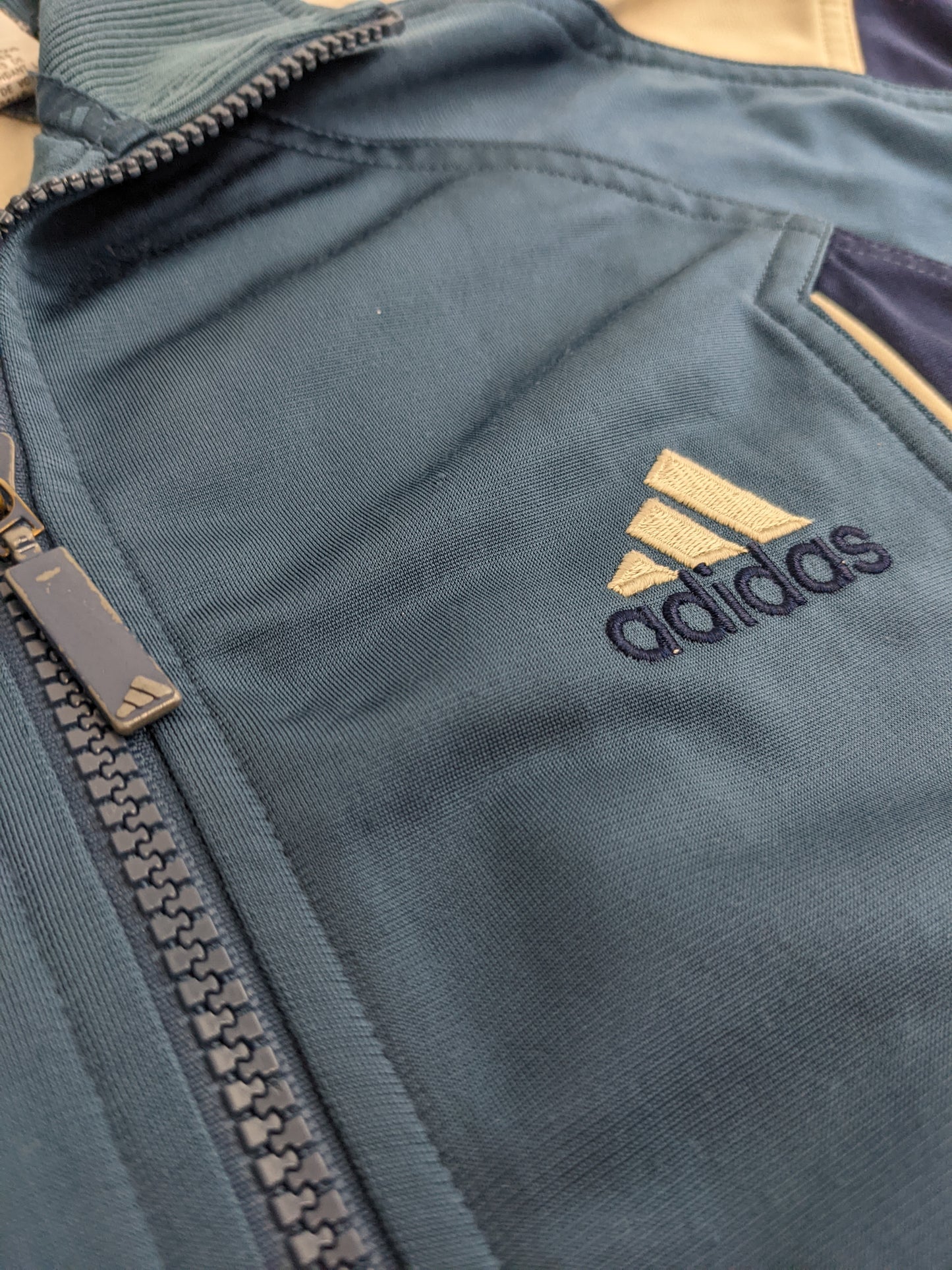 90s Adidas Trackjacket Blue M