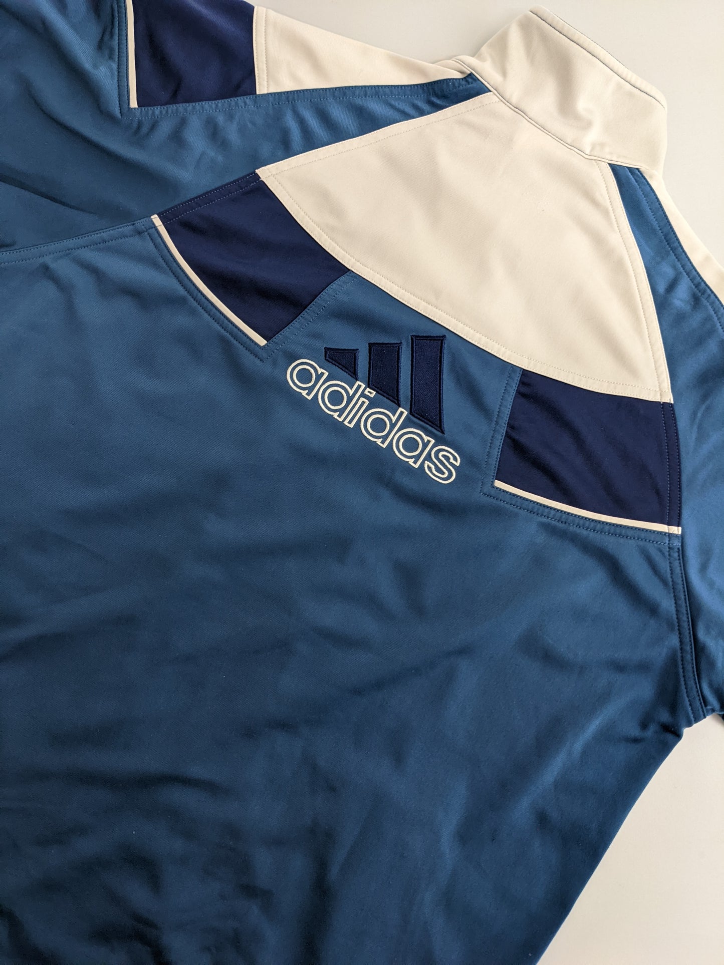 90s Adidas Trackjacket Blue M