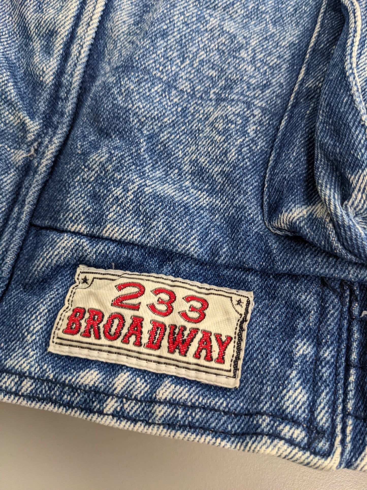 90s Vespa Jeans Jacket Blue M