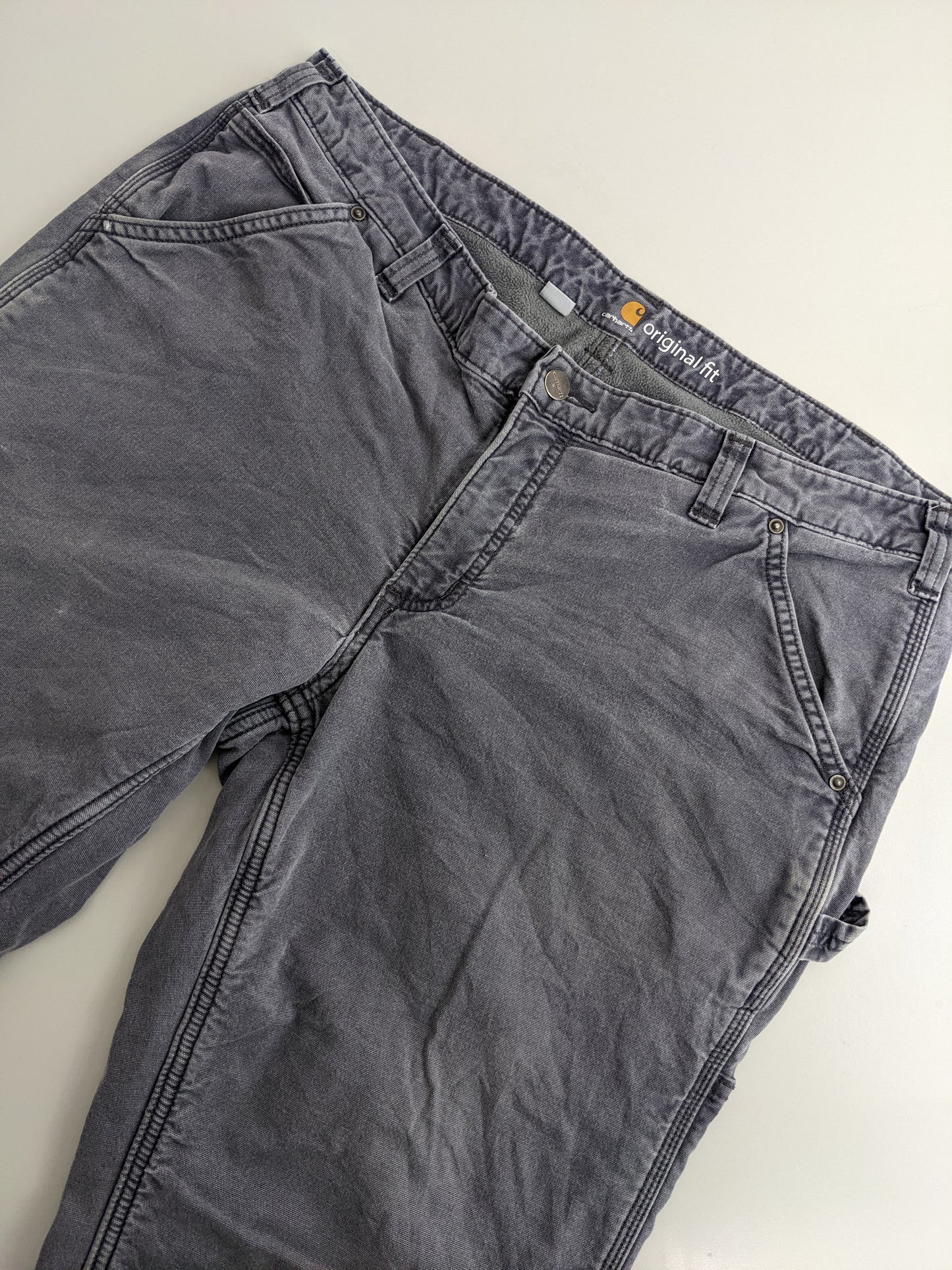 00s Carhartt Pants Grey 18 Short