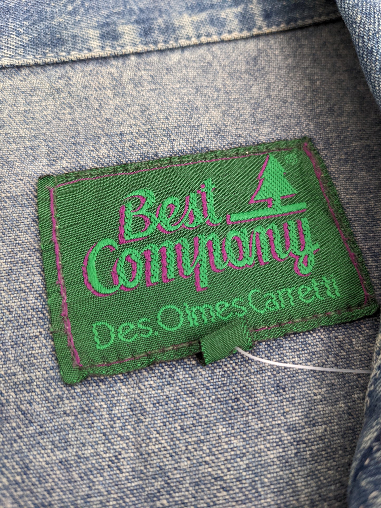 90s Best Company Jeans Jacket Blue L