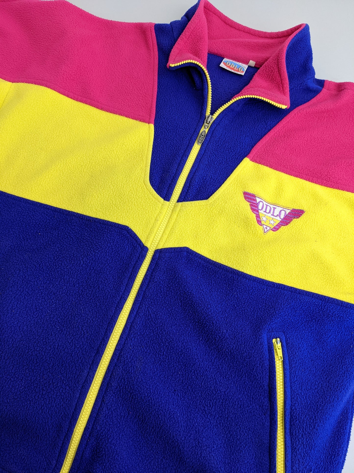 90s Odlo Crazy Fleece Pink Purple L