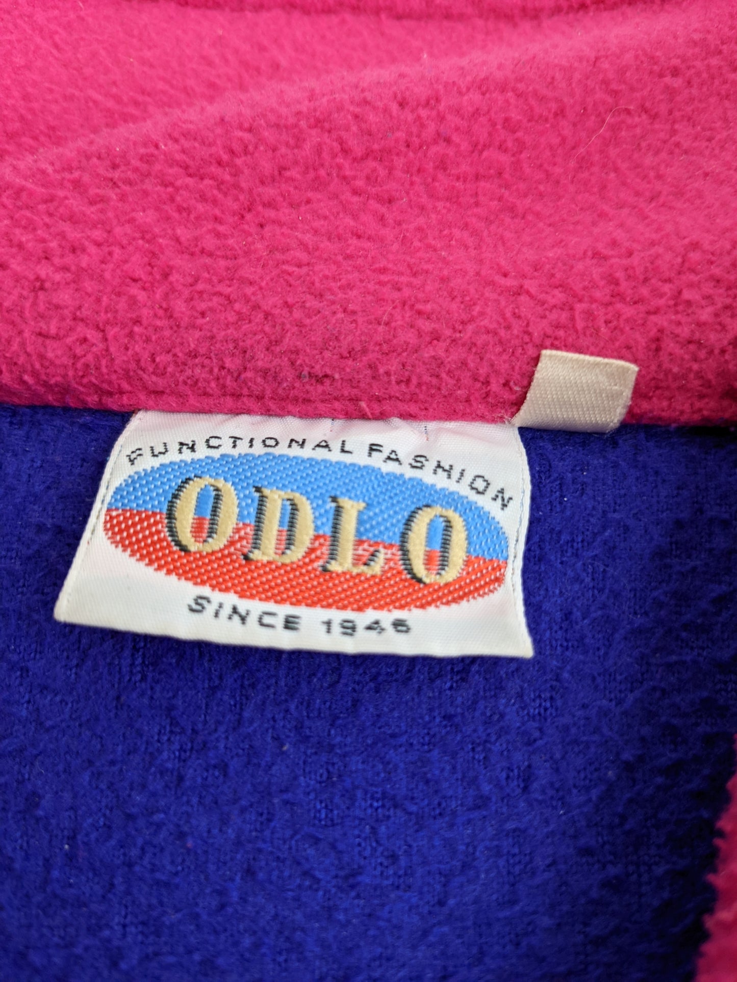 90s Odlo Crazy Fleece Pink Purple L
