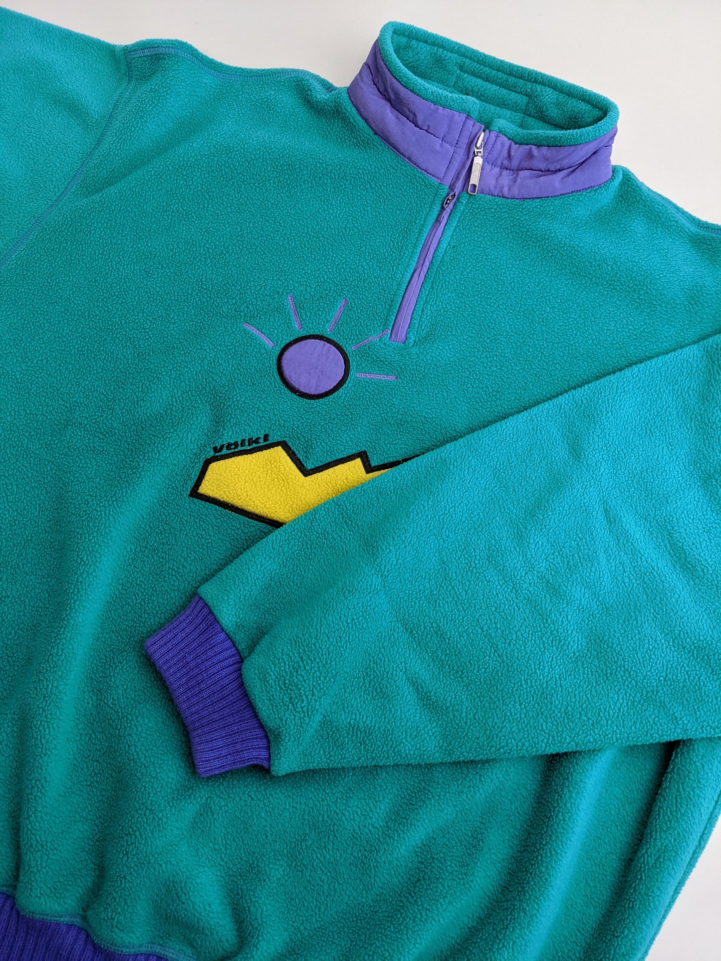 90s Völkl Crazy Fleece Green XL