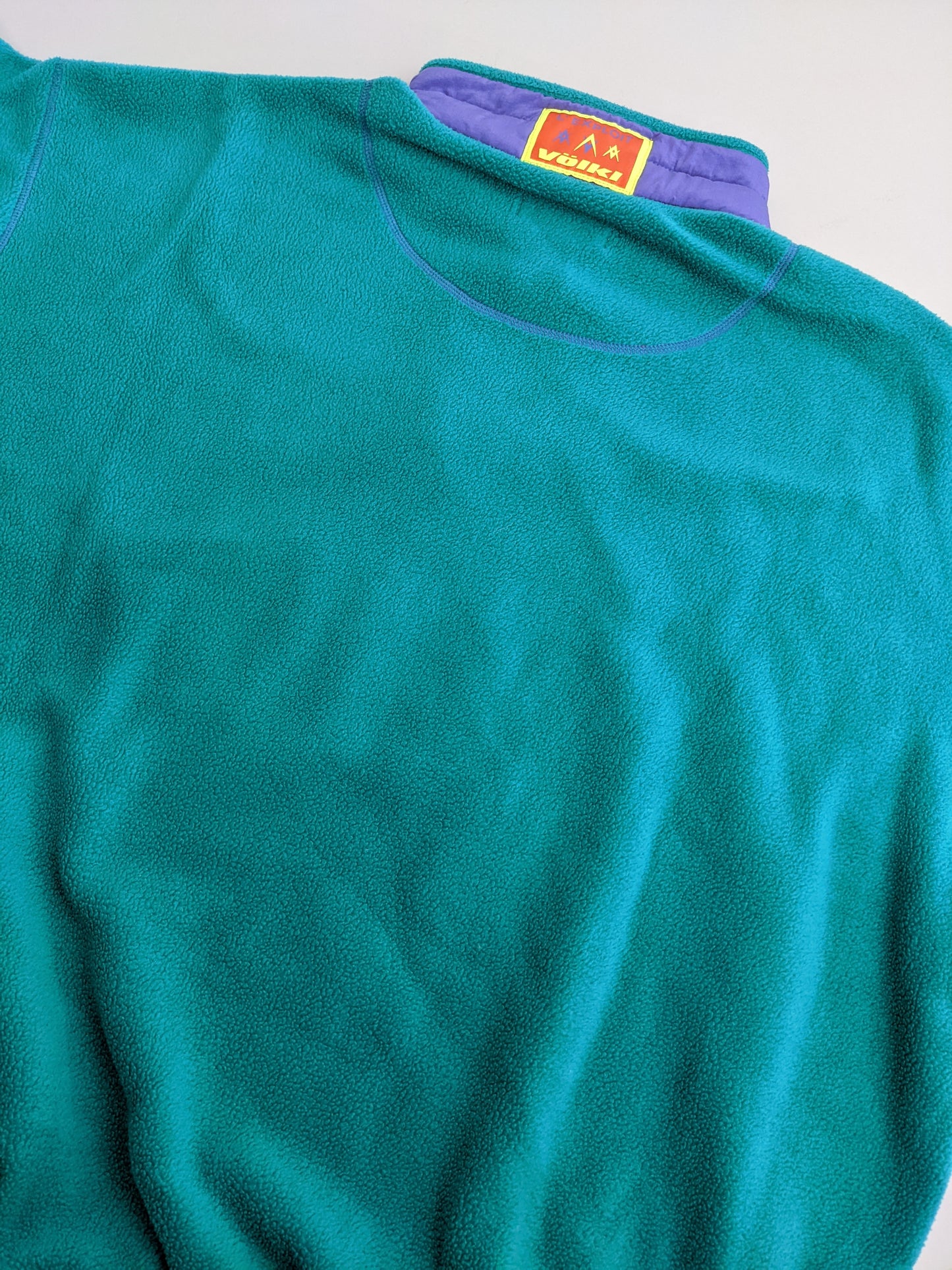 90s Völkl Crazy Fleece Green XL
