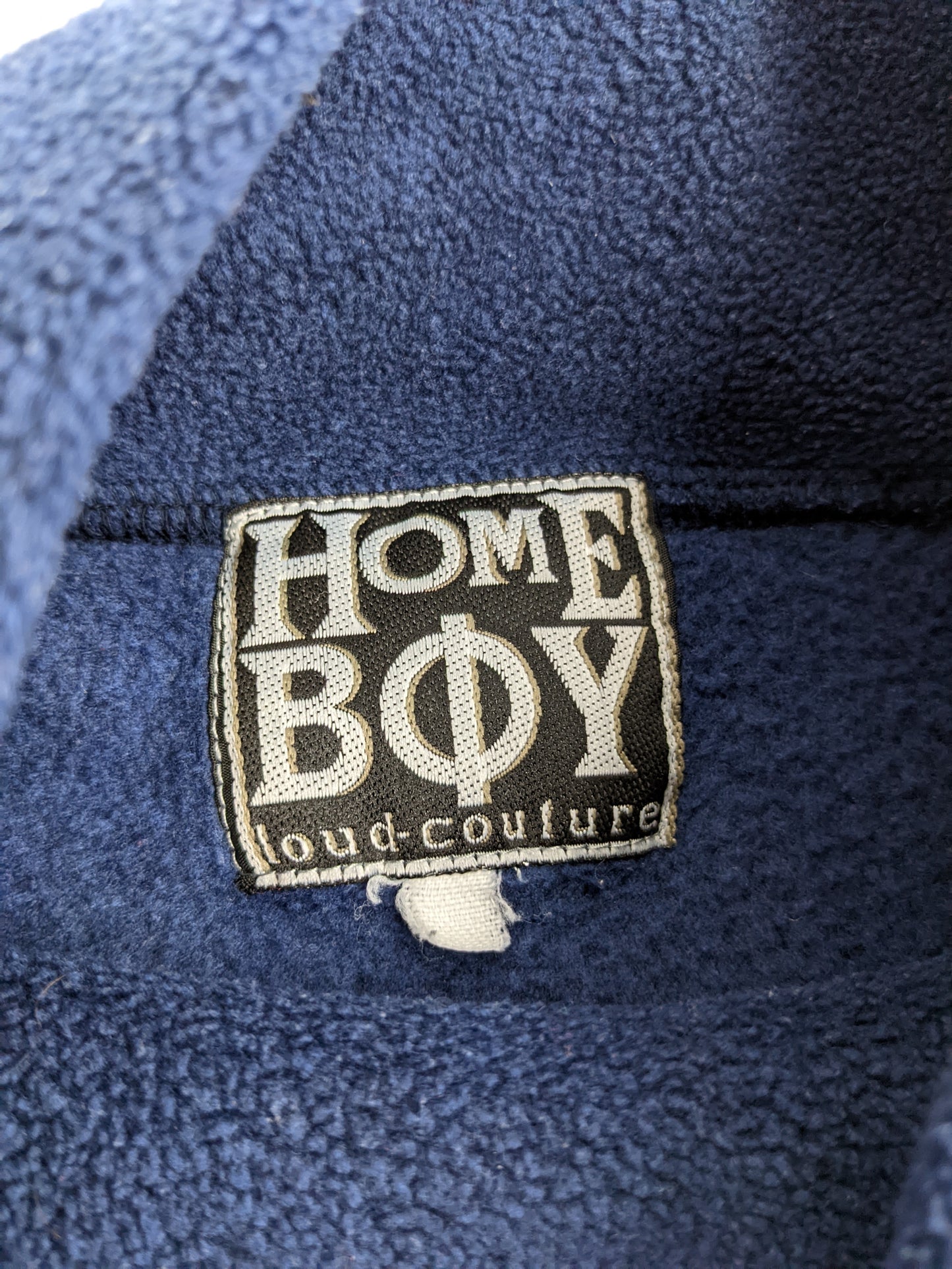 90s HomeBoy Fleece Pullover Blue XL/XXL