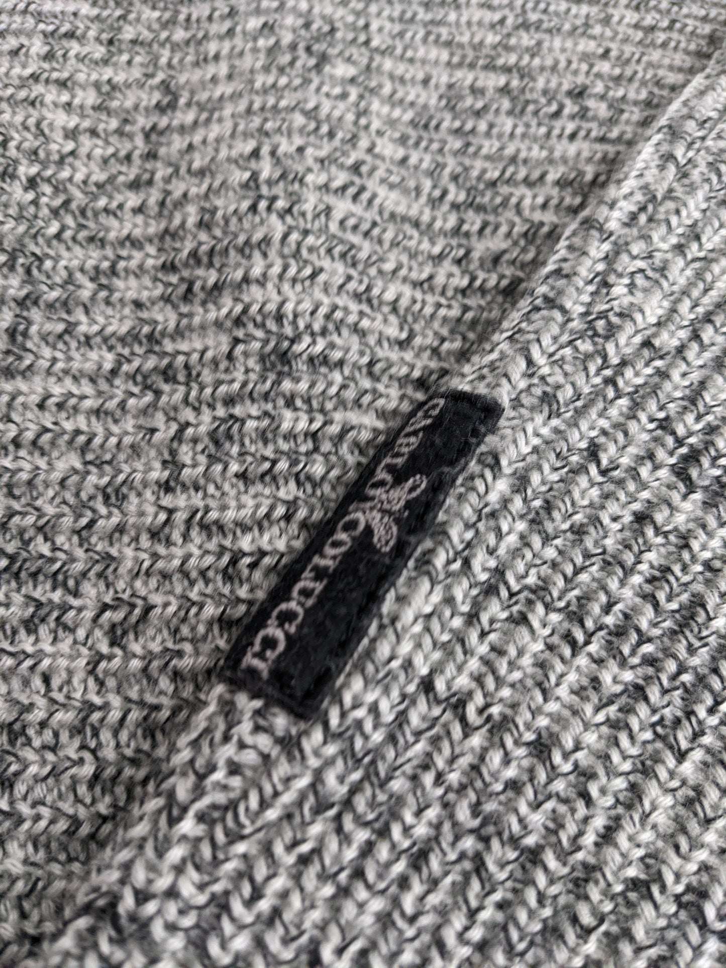 90s Carlo Colucci Knit Grey XL
