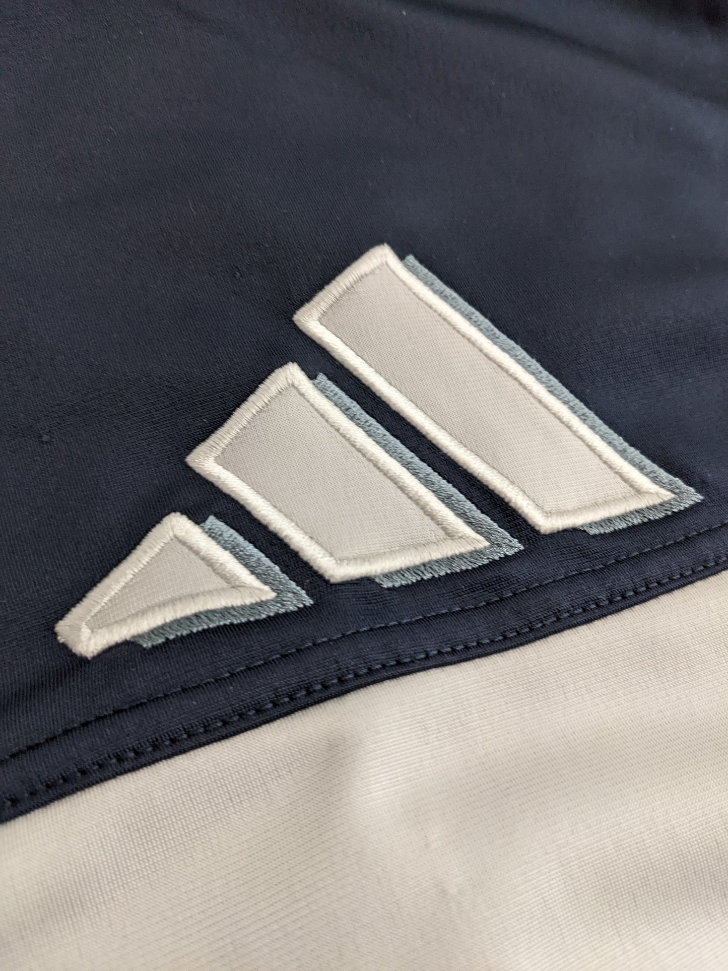 90s Adidas Trackjacket Grey Navy M