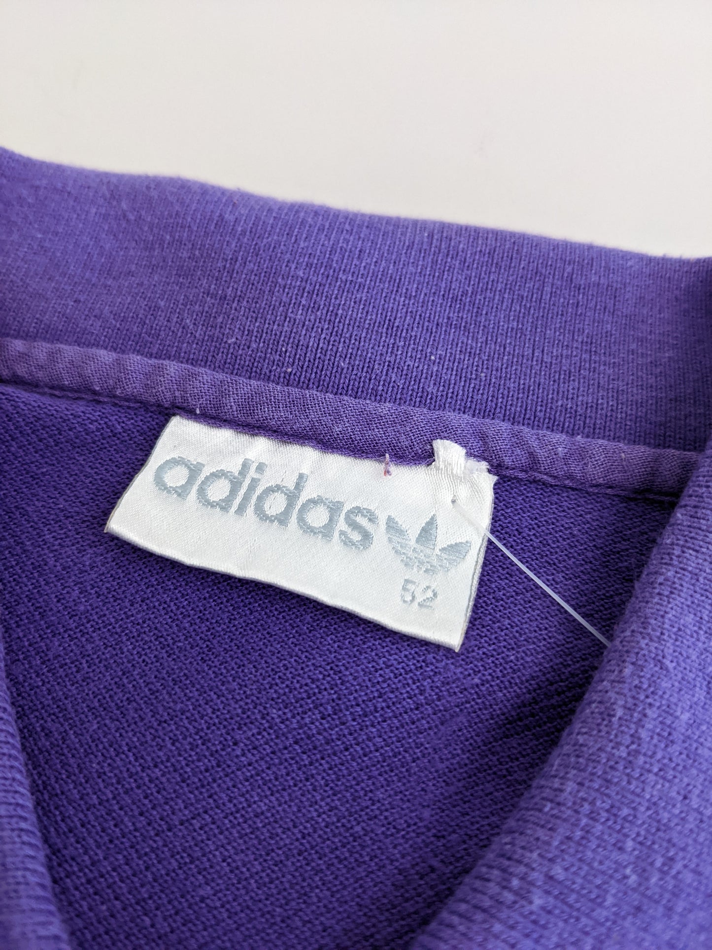 90s Adidas Polo Purple M