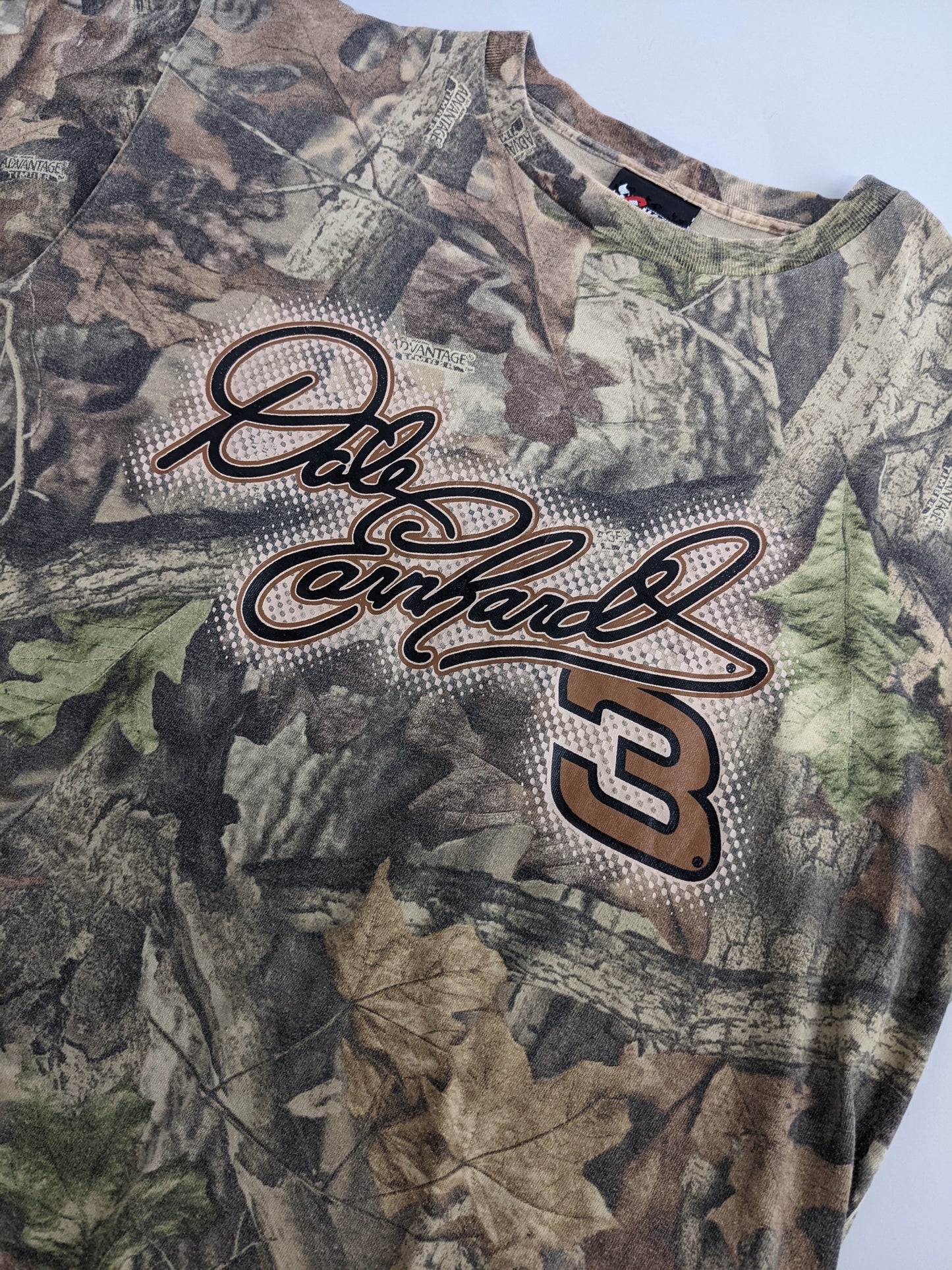 90s Chase Dale Earnhart NASCAR T-Shirt Brown XXL