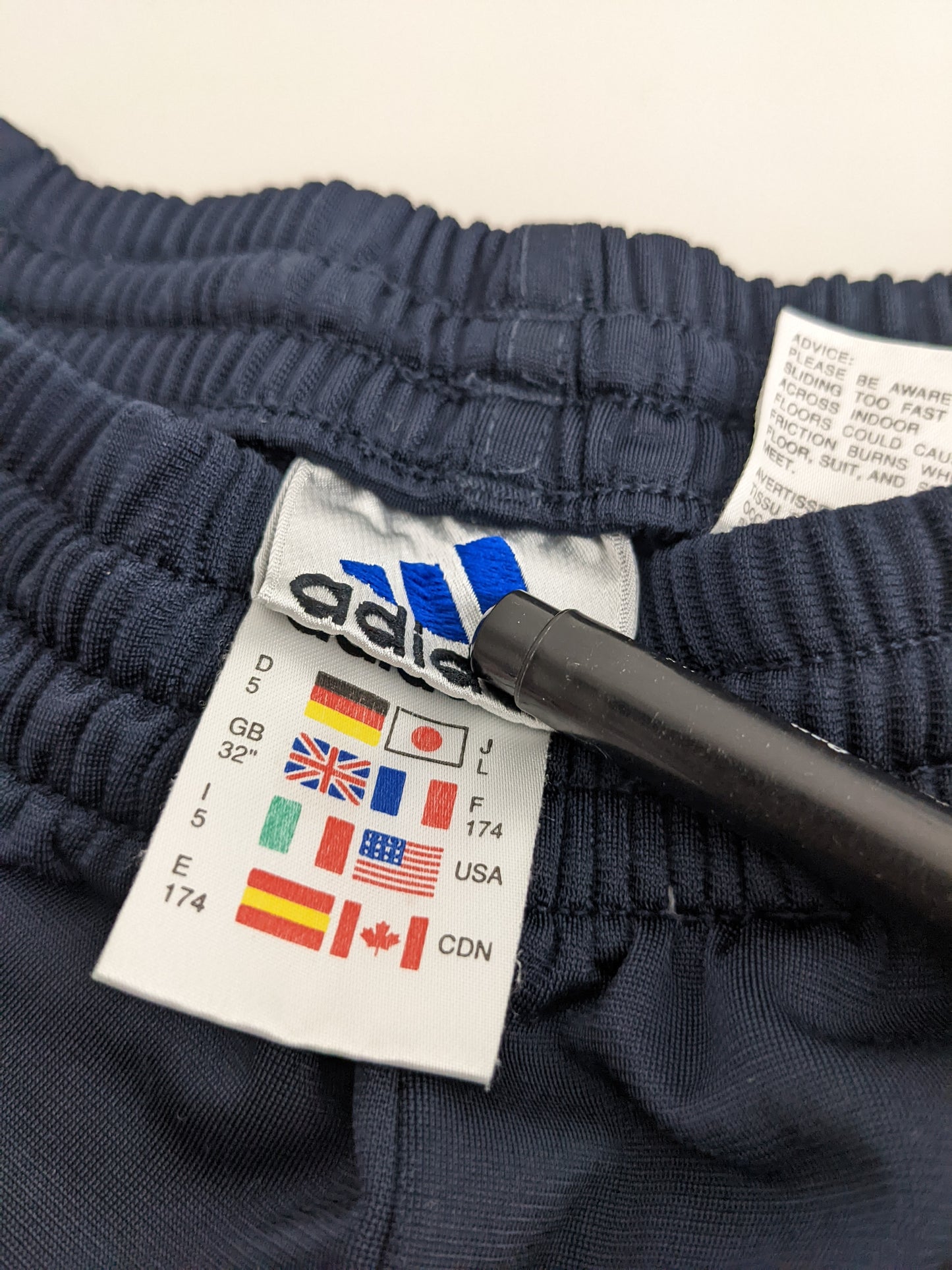 90s Adidas Trackpant Blue M