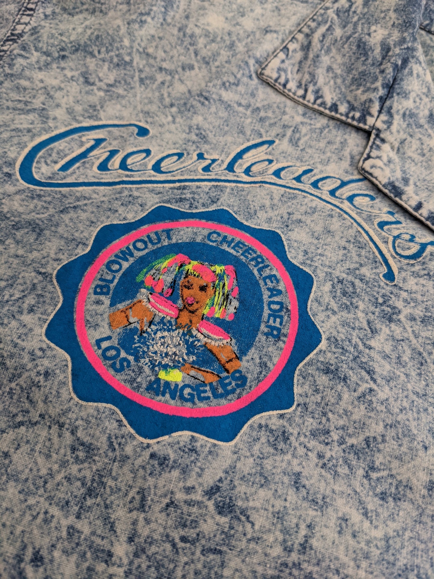 90s Blowout L.A. T-Shirt Blue M