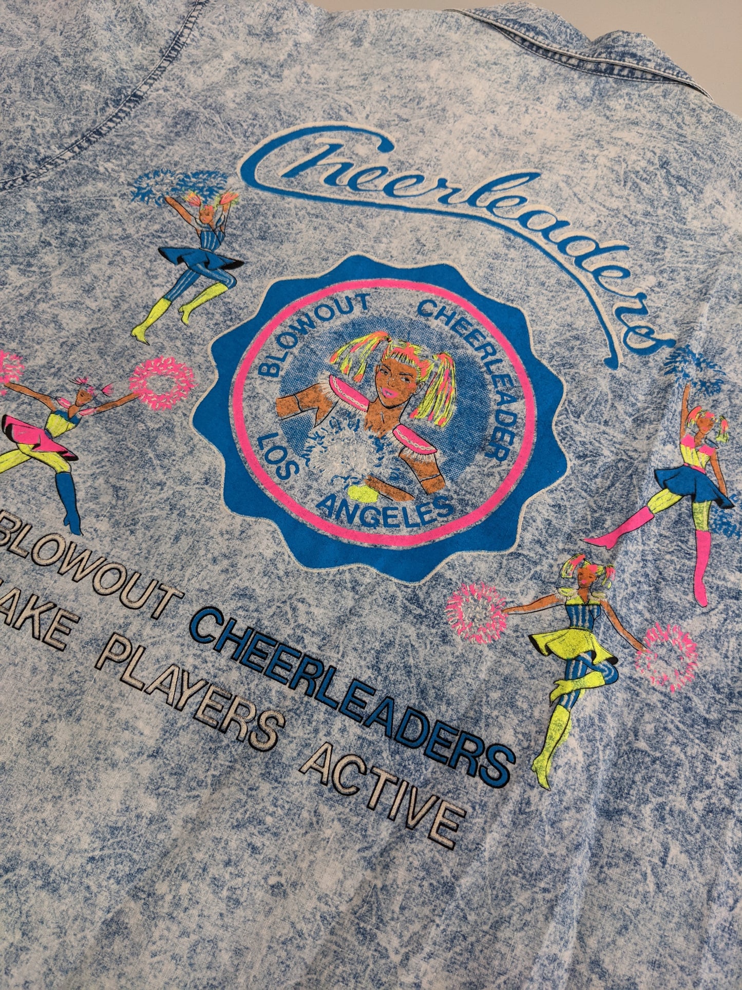 90s Blowout L.A. T-Shirt Blue M