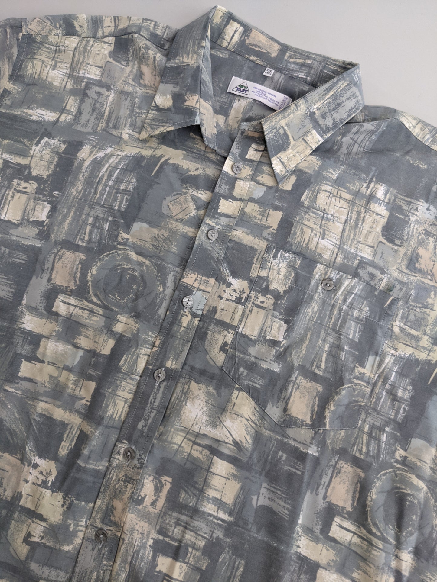 90s New Fast Crazy Shirt Grey XXL