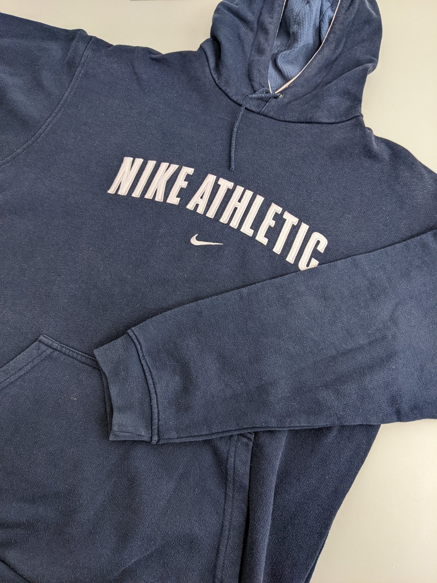 00s Nike Hoodie Navy White M