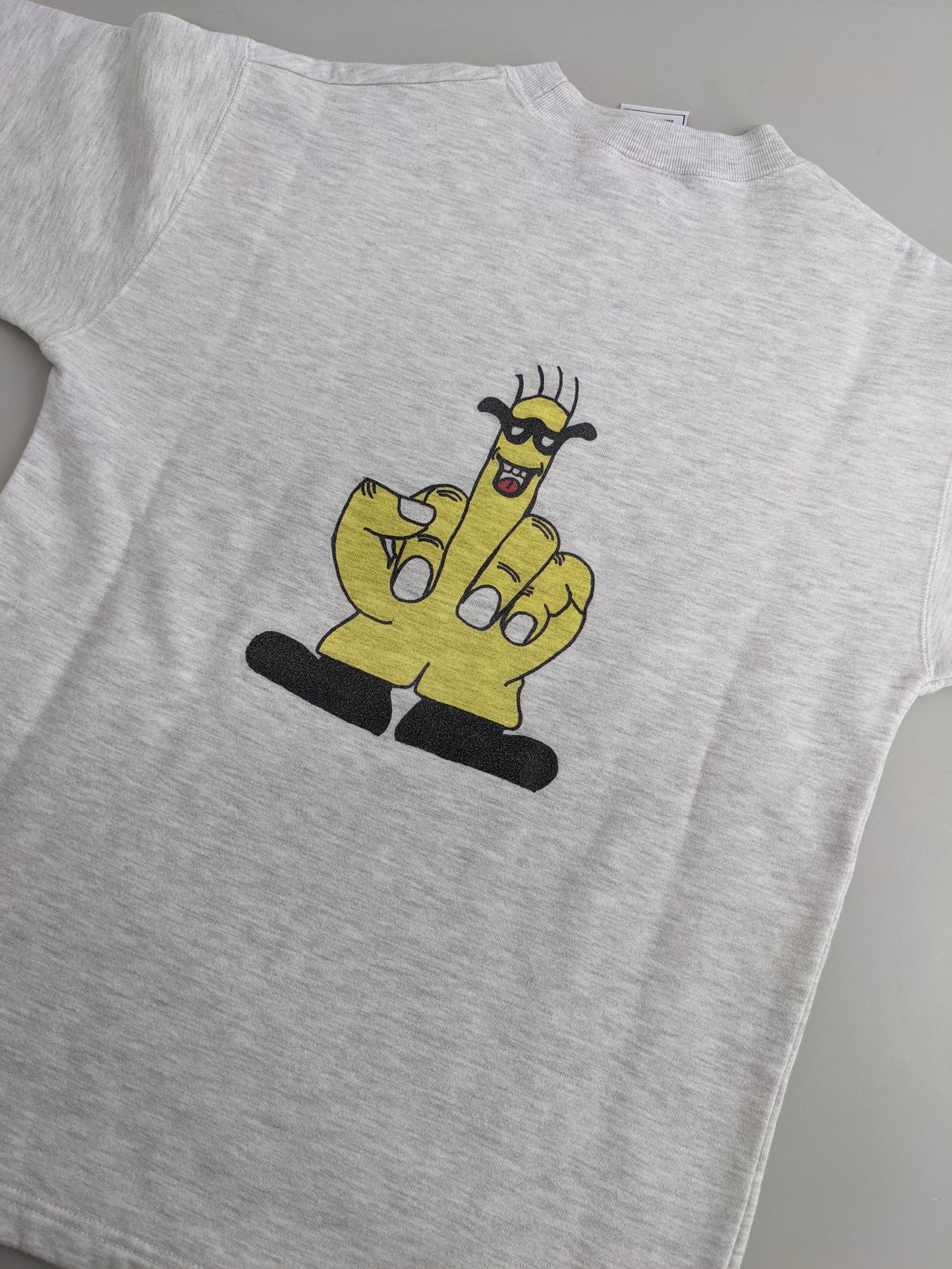90s Hanes Postleitzahlen Rolf Deutsche Post Sweatshirt Grey M