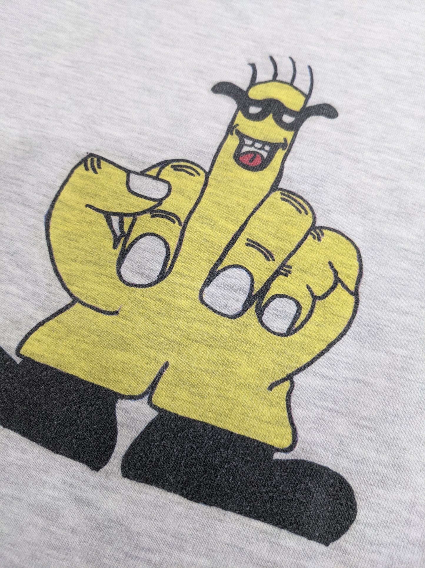 90s Hanes Postleitzahlen Rolf Deutsche Post Sweatshirt Grey M