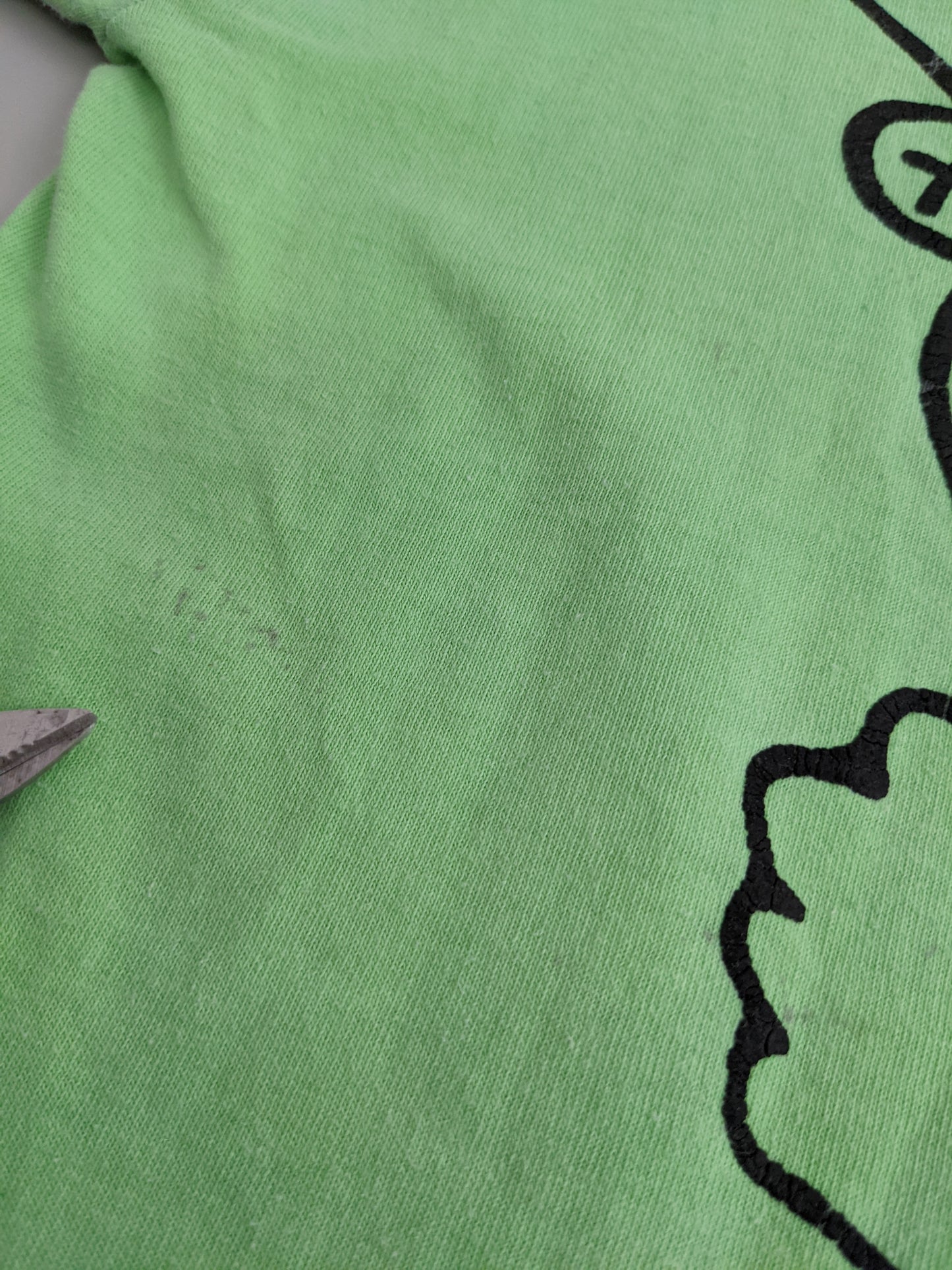 90s Fruit of the Loom Surf T-Shirt Green L