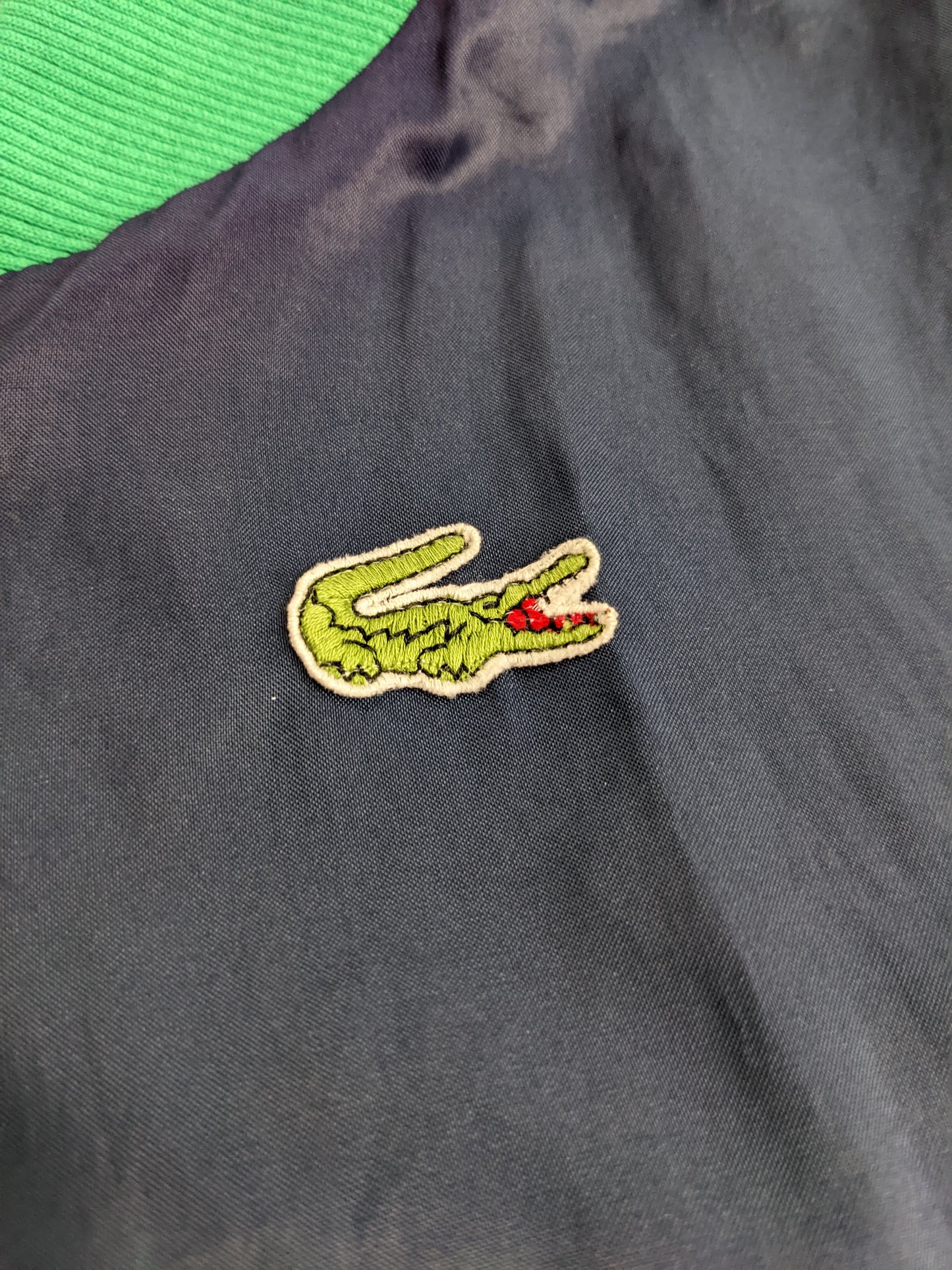 80s Lacoste Jacket Navy Green S