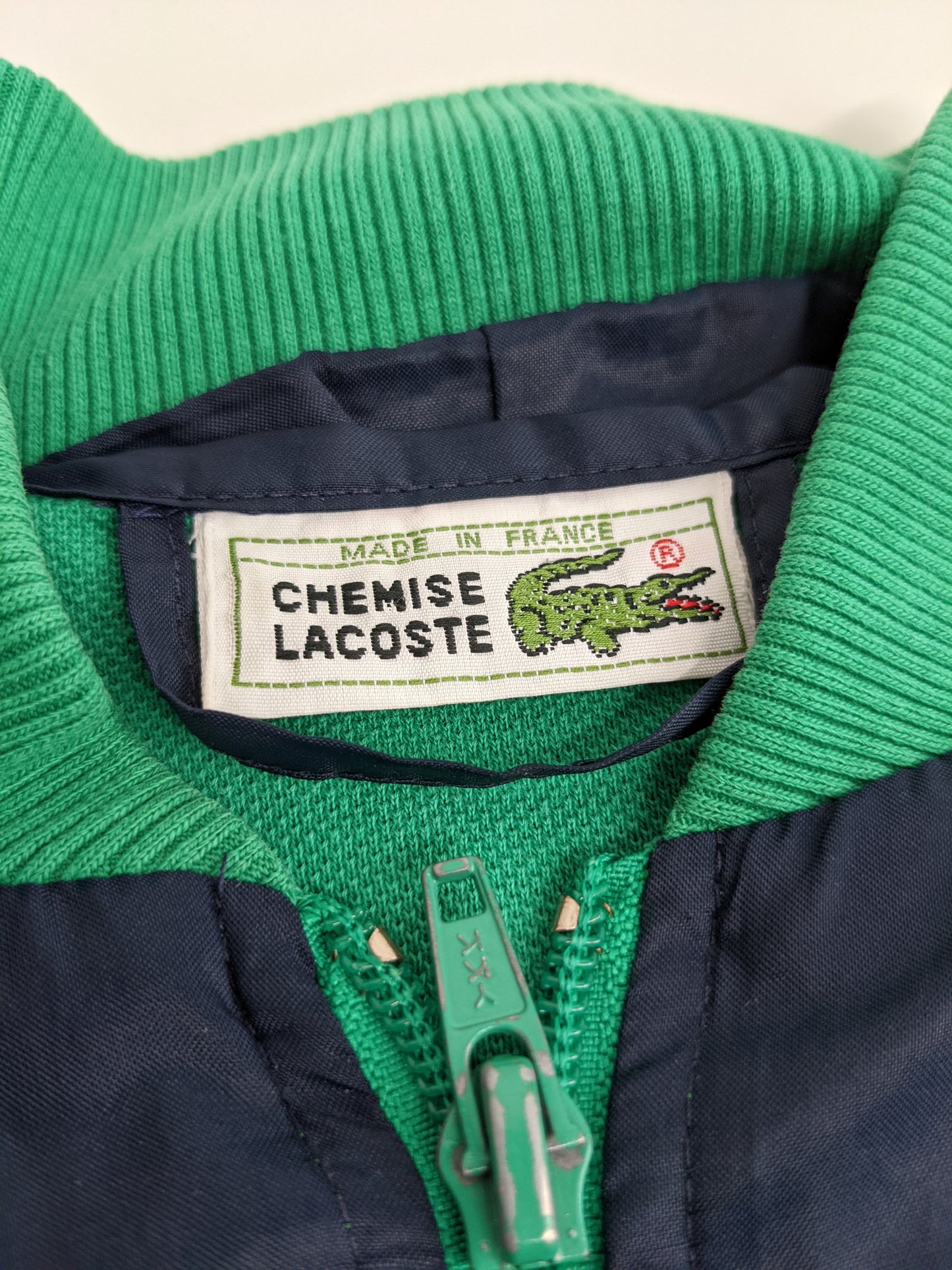 80s Lacoste Jacket Navy Green S