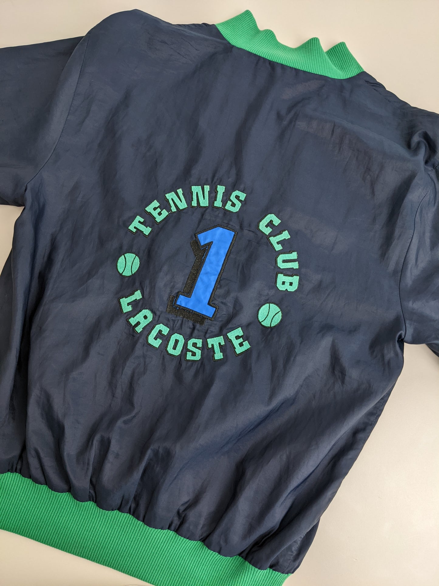 80s Lacoste Jacket Navy Green S