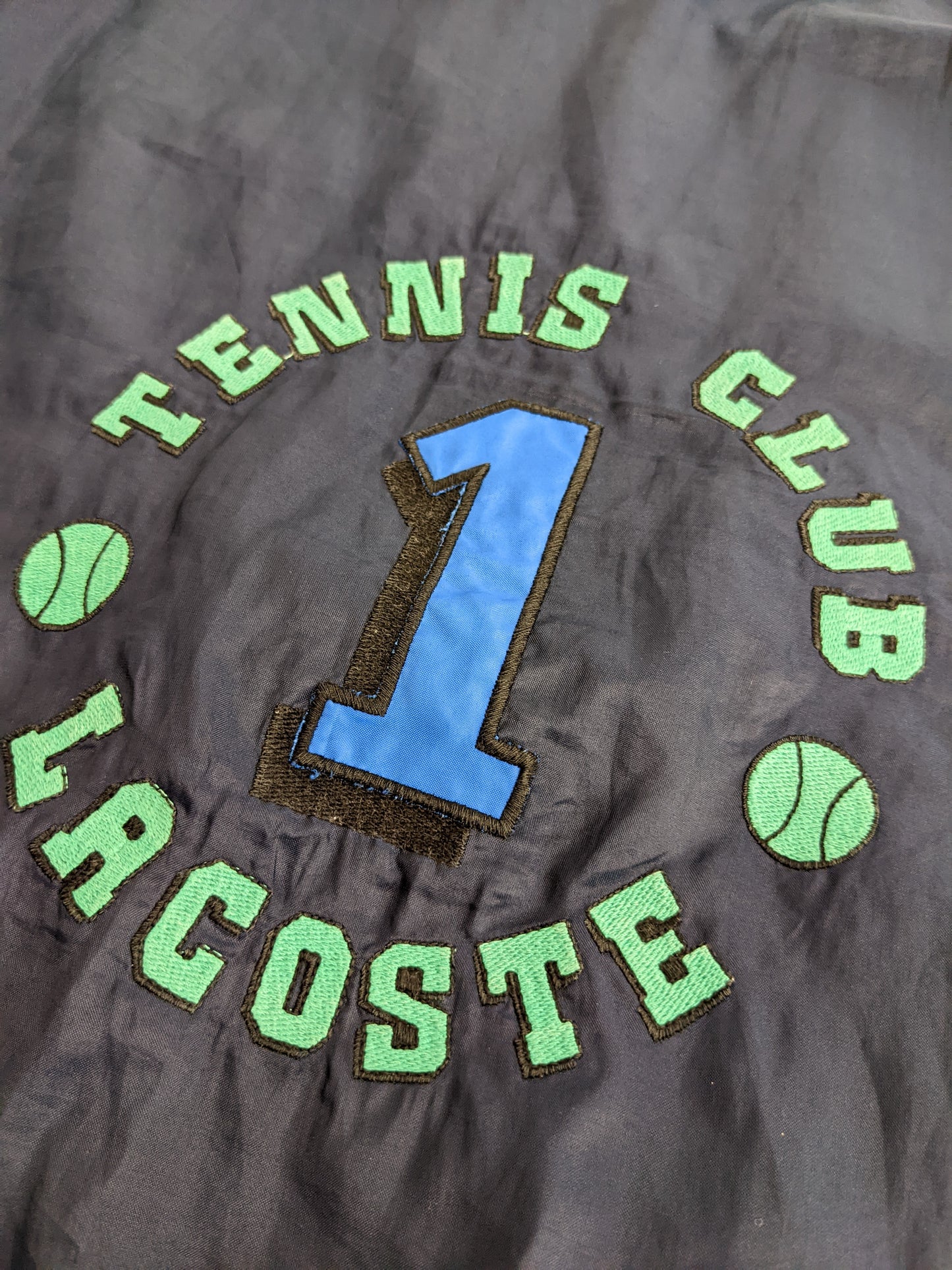 80s Lacoste Jacket Navy Green S