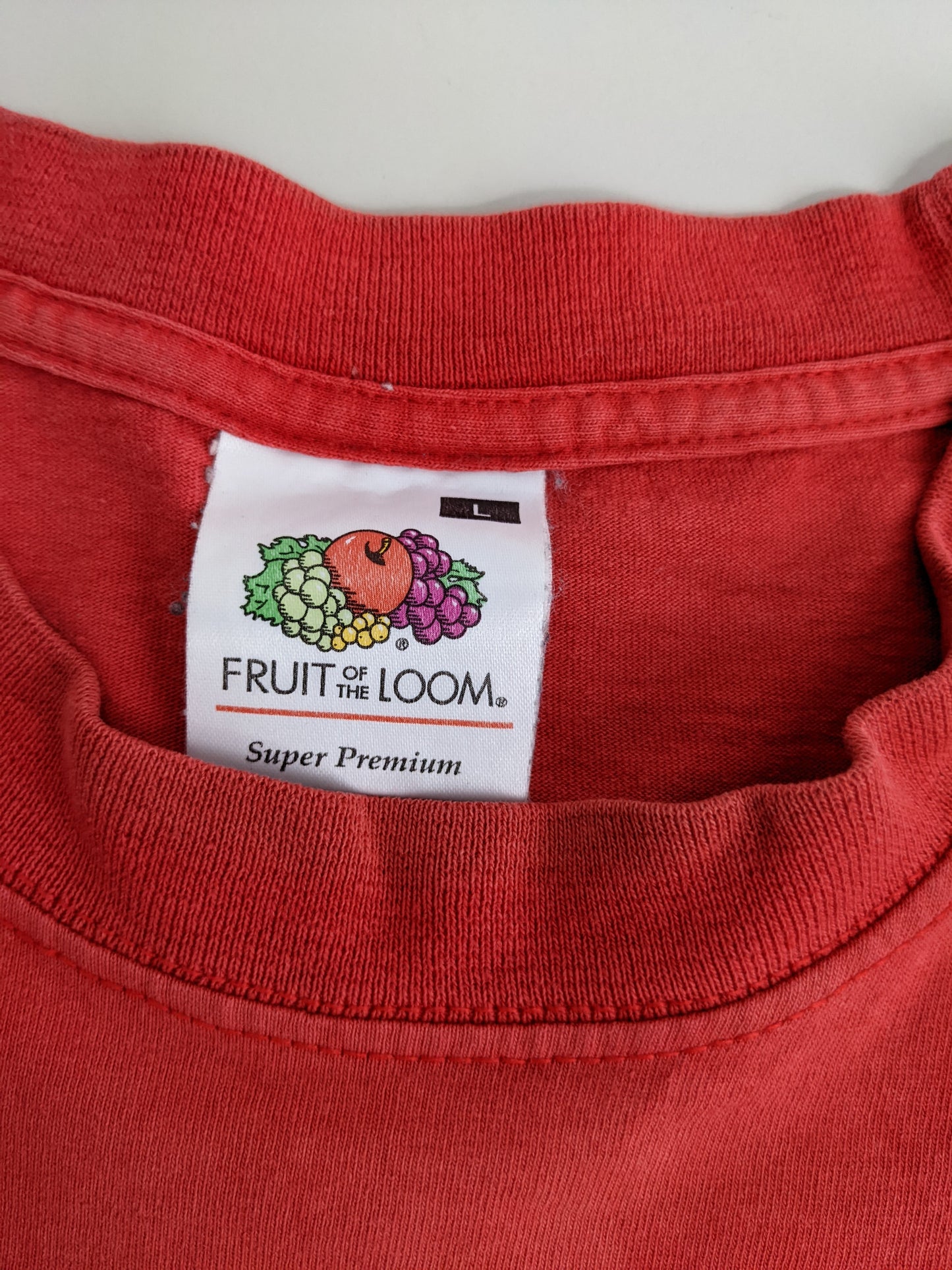00s Fruit of the Loom Coca Cola T-Shirt Red L