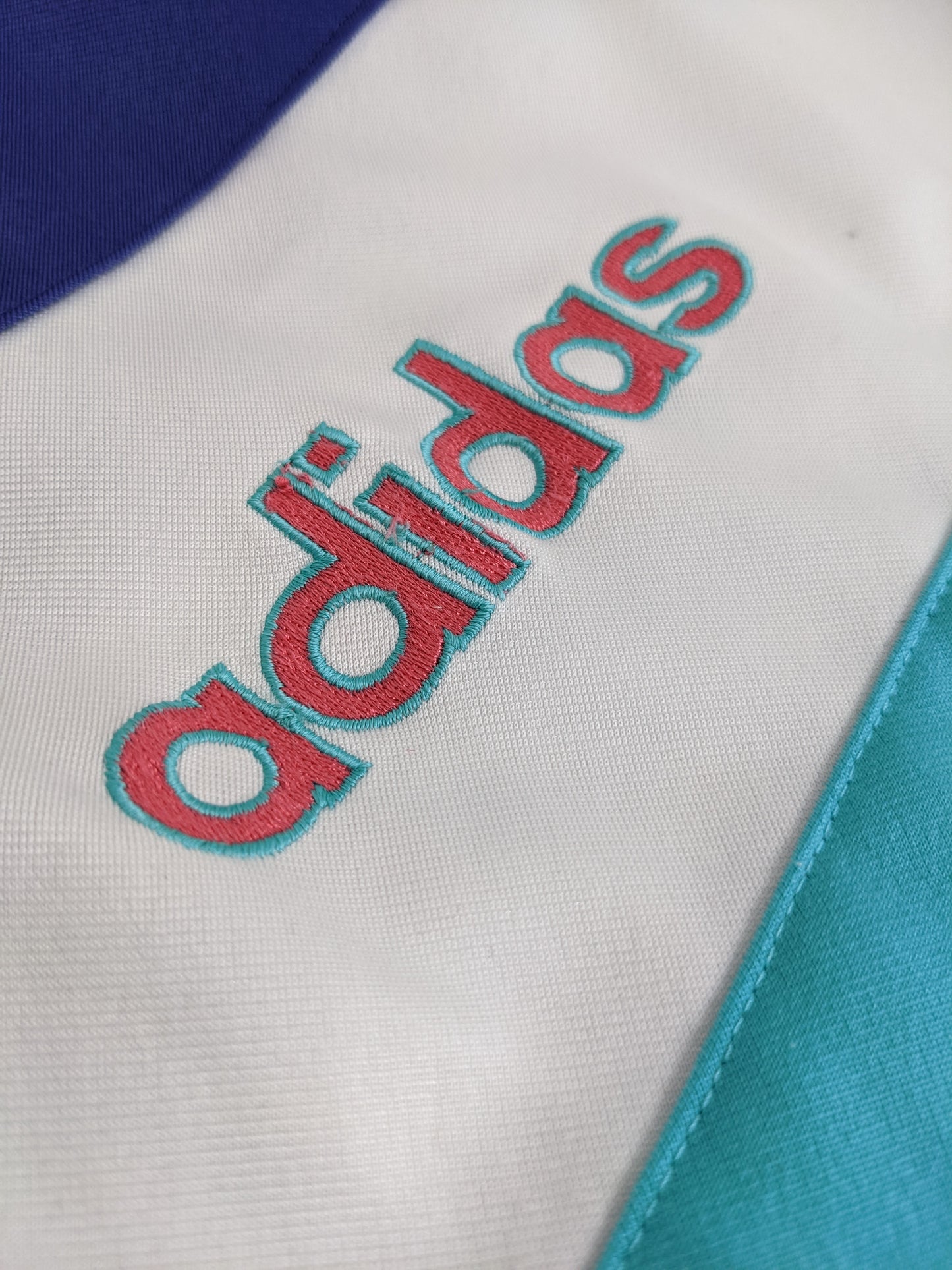 90s Adidas Trackjacket Green Purple L