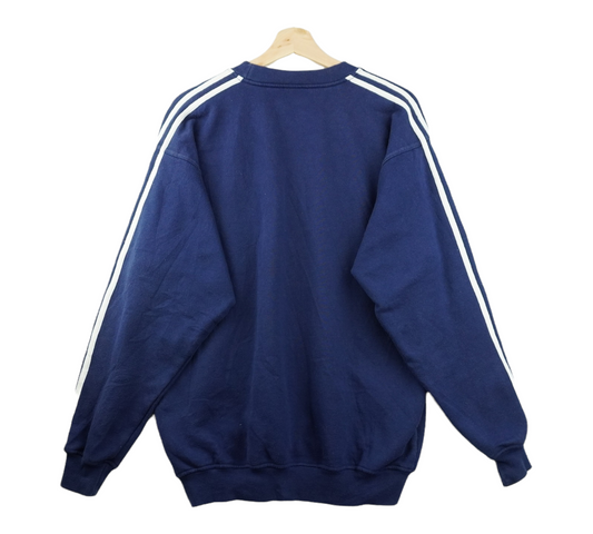 90s Adidas Sweatshirt Navy M/L