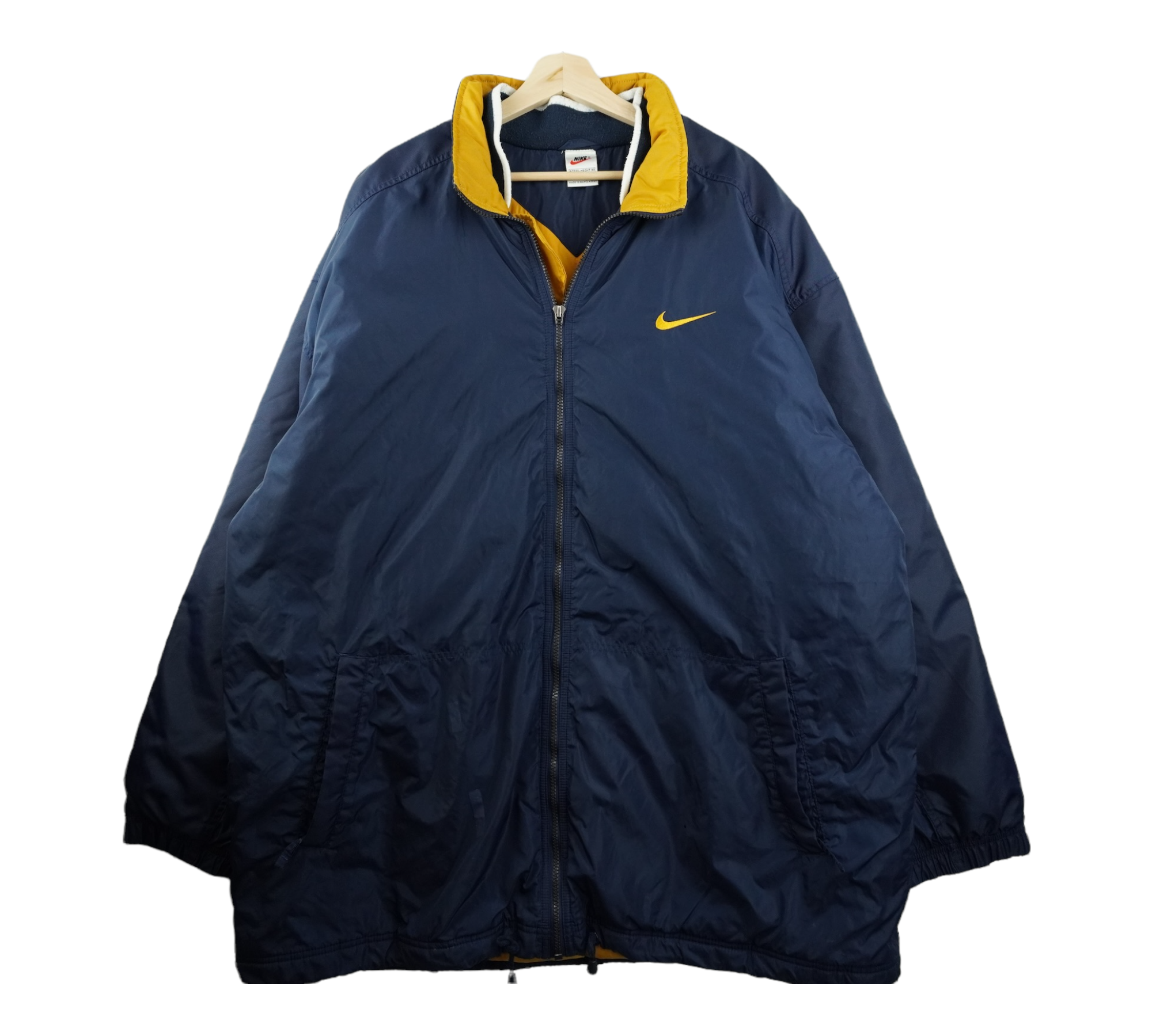 Nike top yellow coat