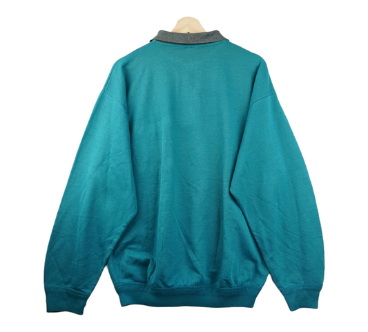 90s Everlast Sweatshirt Green L