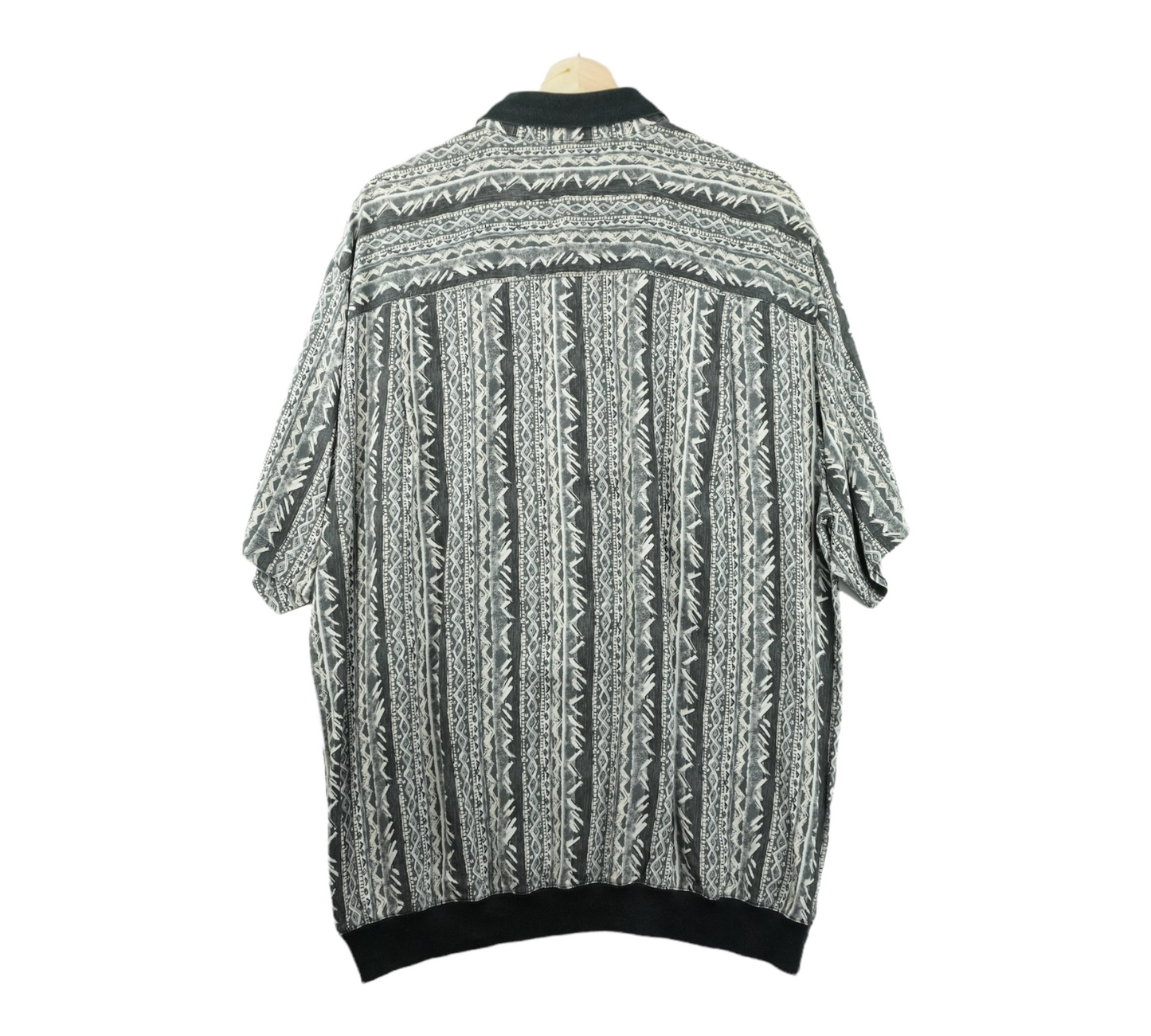 90s Malagrida Crazy Shirt Grey XL