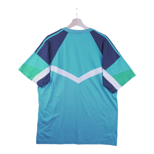 90s Adidas T-Shirt Blue L