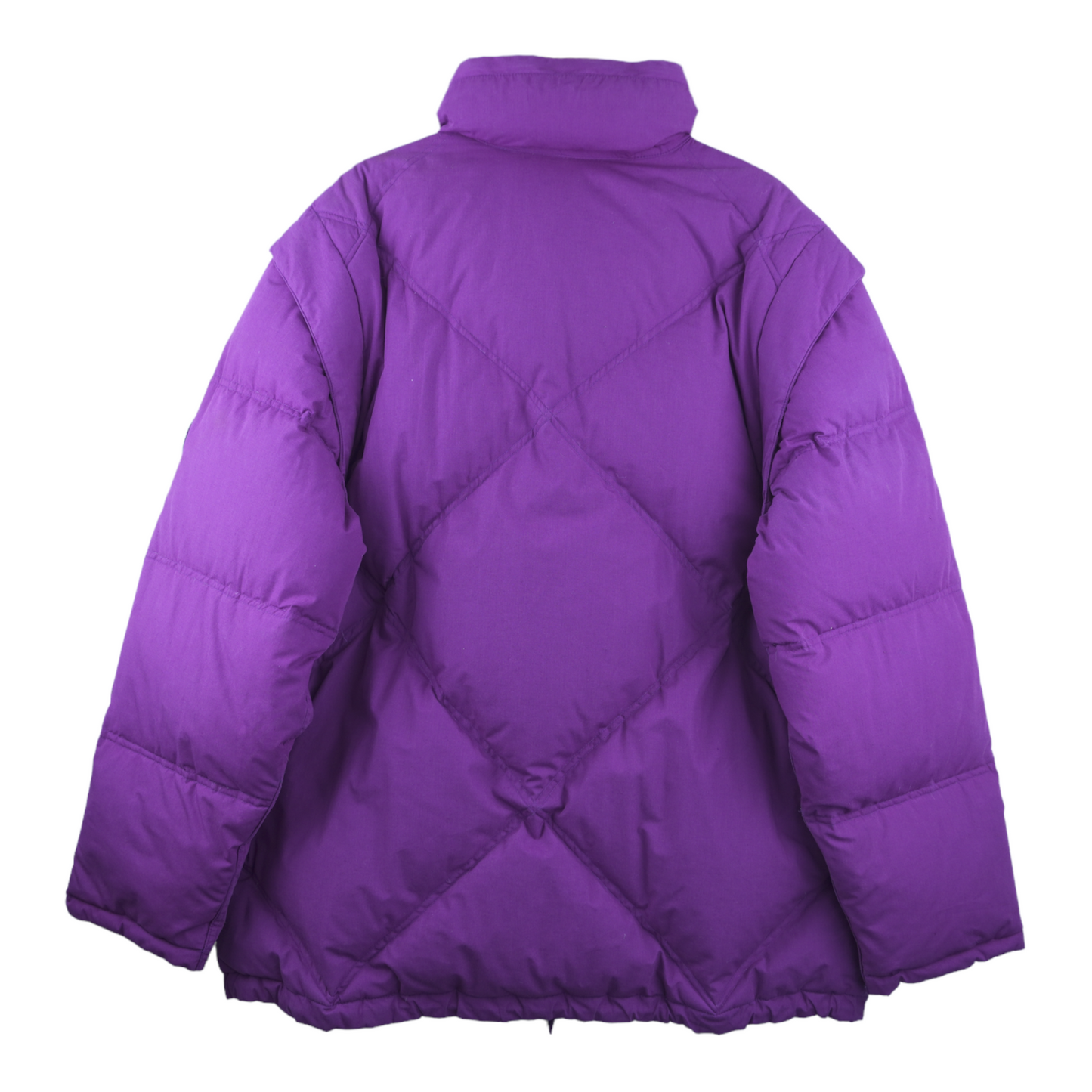 90s Diadora Ski Down Jacket Purple Turqoise L/XL