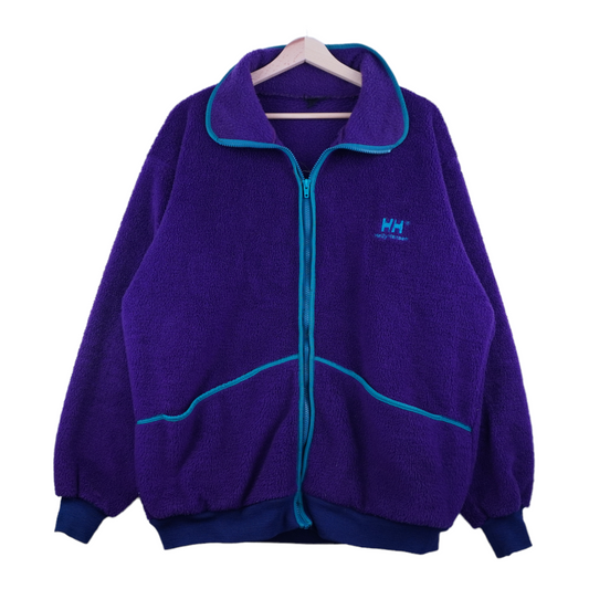 90s Helly Hansen Fleece Purple XL