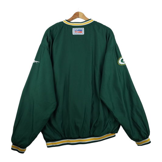 90s Reebok Green Bay Packers NFL Pullover Green L/XL