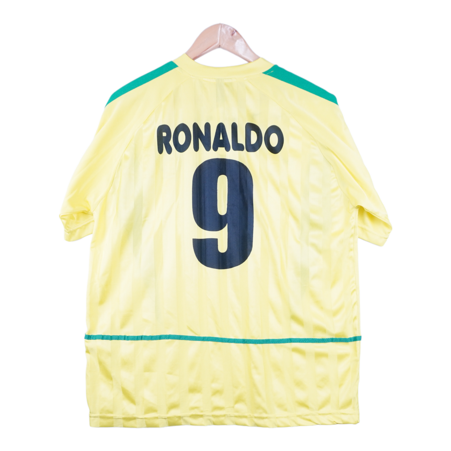 00s Nike Ronaldo Brasil Jersey Yellow L